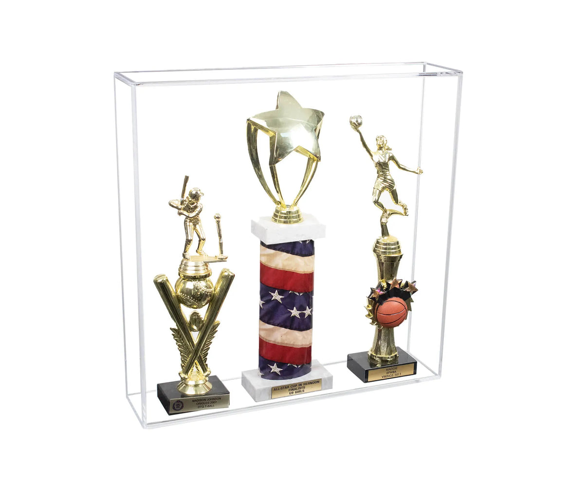 Acrylic Slide Back Book Display Cases