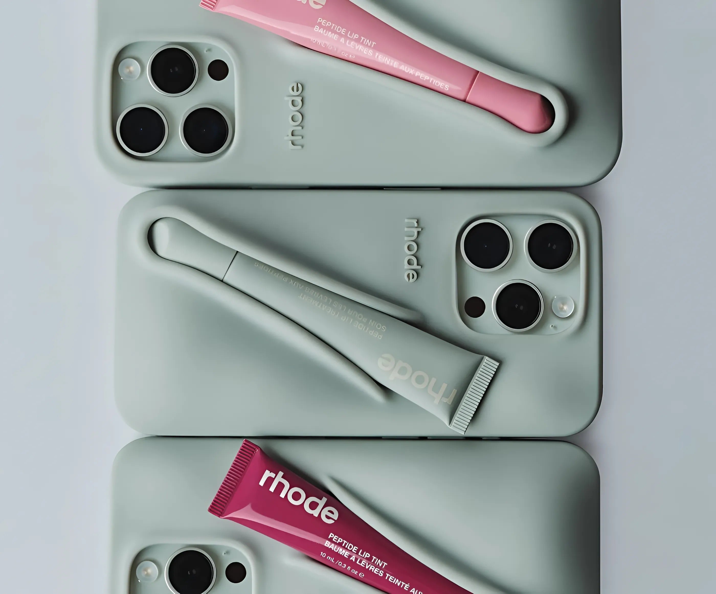 Rhode Phone Case Lip Case Rhode Soft Silicone Phone Case With Box