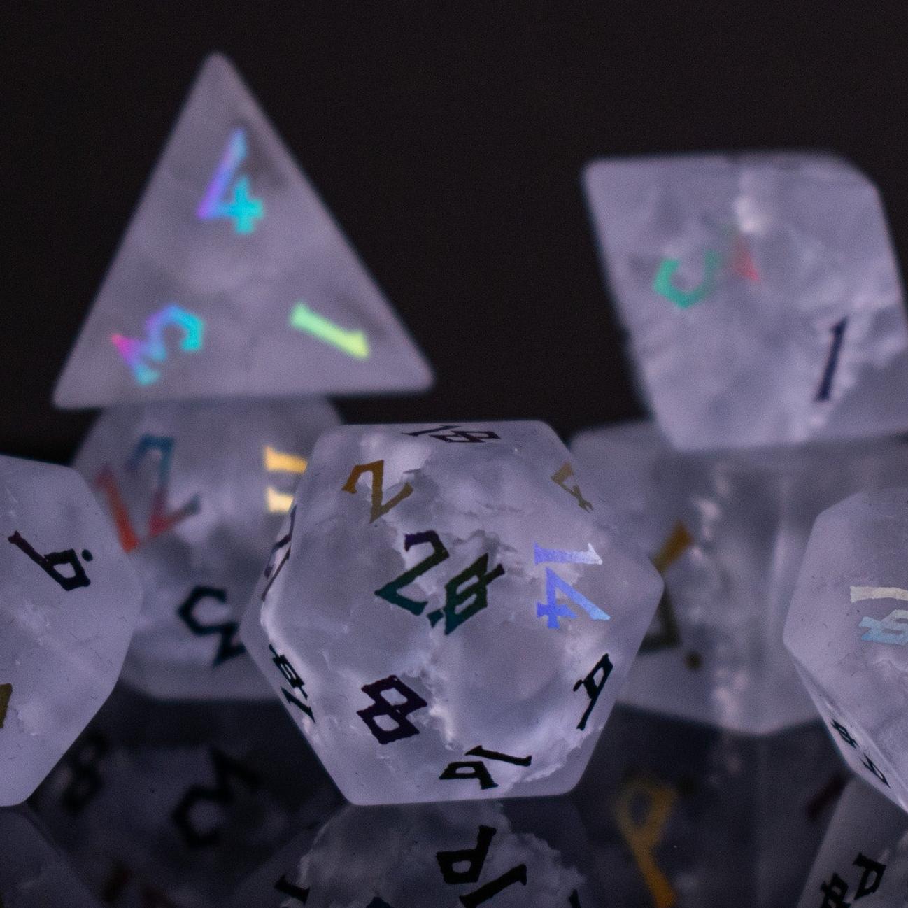 Bifrost Shattered Glass Dice Set