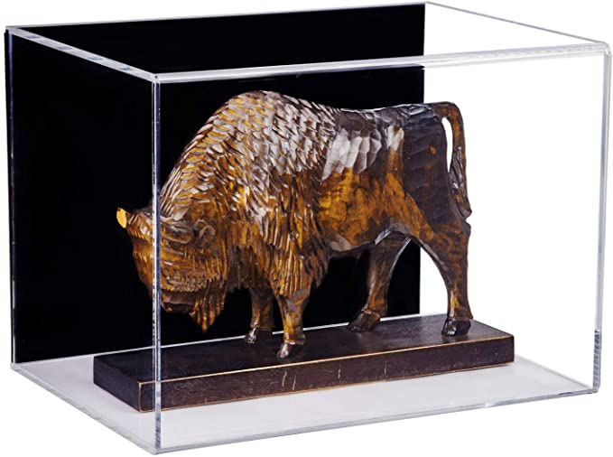 Versatile Acrylic Display Case with Slide Back and Size Options