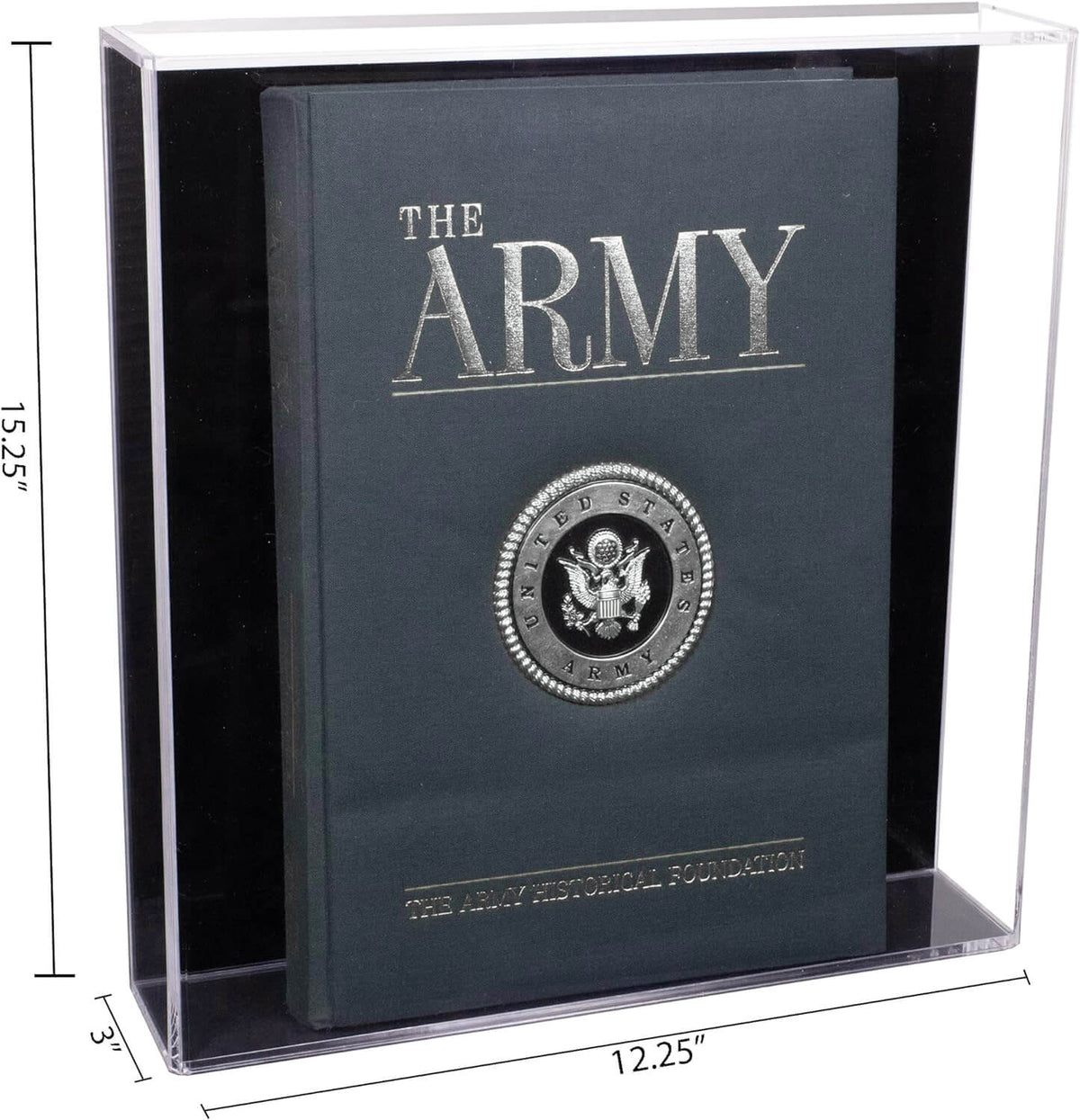 Versatile Acrylic Display Case with Slide Back and Size Options