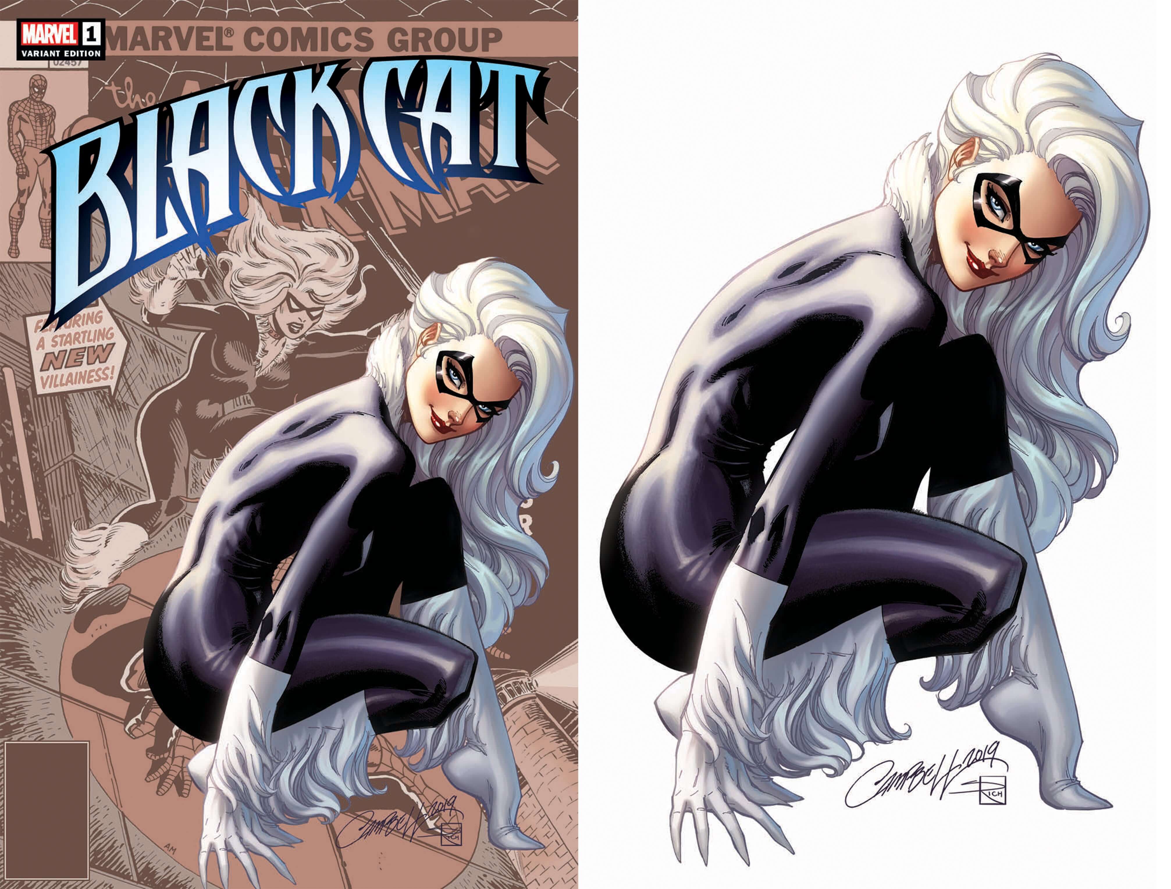 BLACK CAT #1 J Scott Campbell Variant Amazing Spider-Man 1 194 Trade + Virgin Set Options (06/05/2019) MARVEL