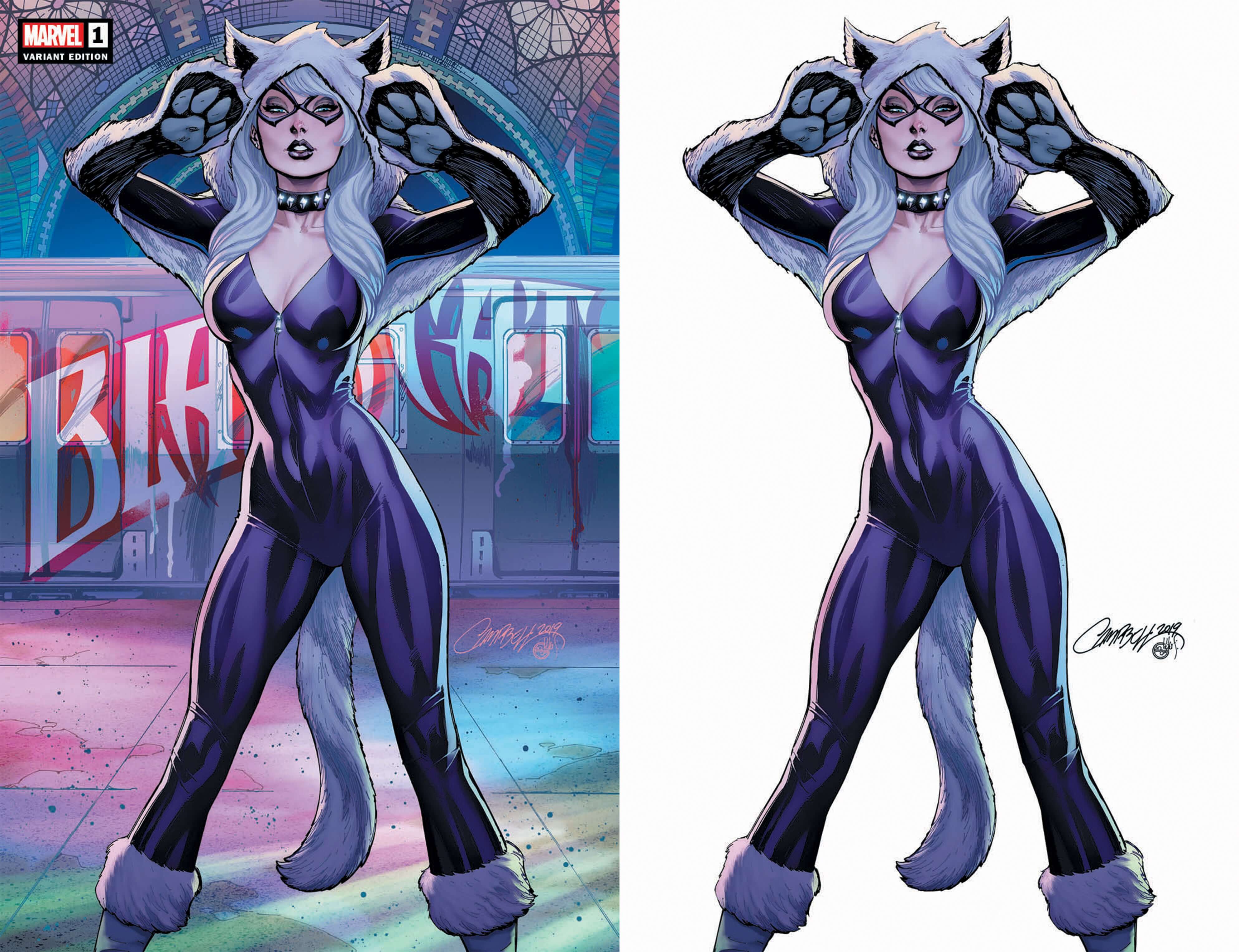 BLACK CAT #1 J Scott Campbell Variant Amazing Spider-Man 1 194 Trade + Virgin Set Options (06/05/2019) MARVEL