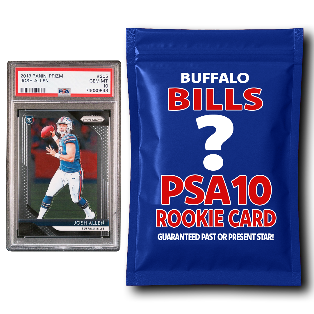 Buffalo Bills PSA 10 Graded Rookie Card Mystery Pack