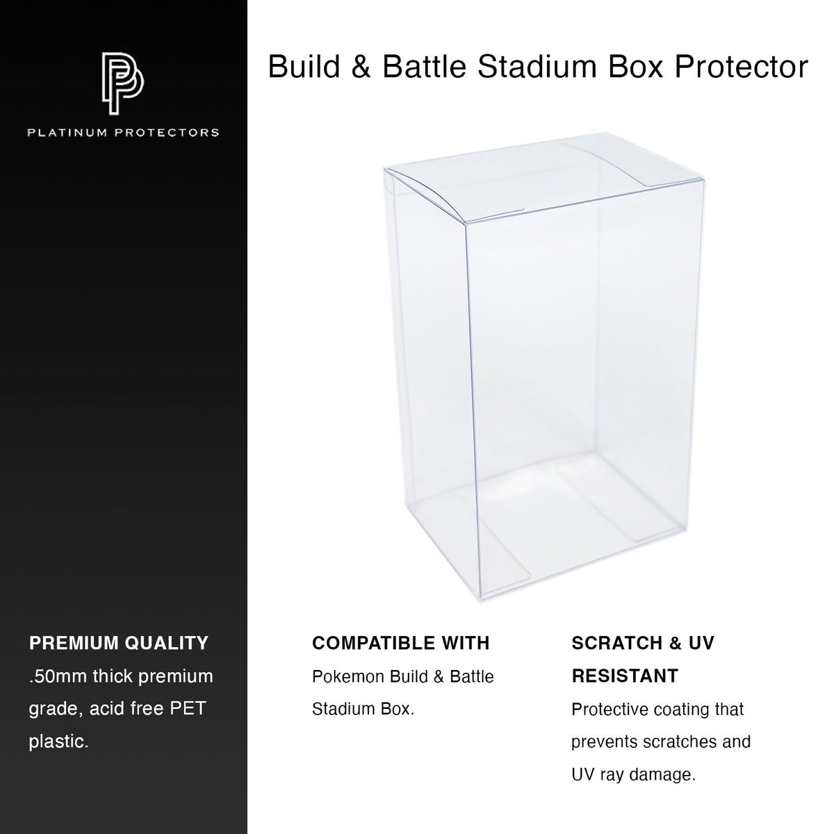 Pokémon Build & Battle Stadium Box Protectors