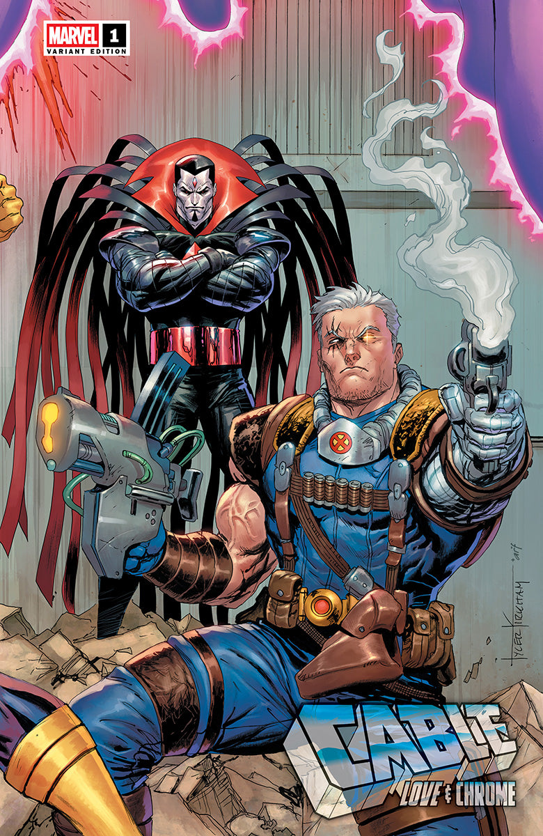 [2 PACK] Cable: Love & Chrome #1 Unknown Comics Tyler Kirkham Connecting Cover Exclusive Var (01/01/2025)