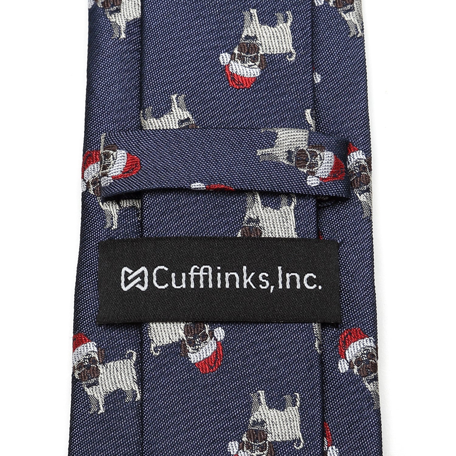 Santa Pug Men's Tie