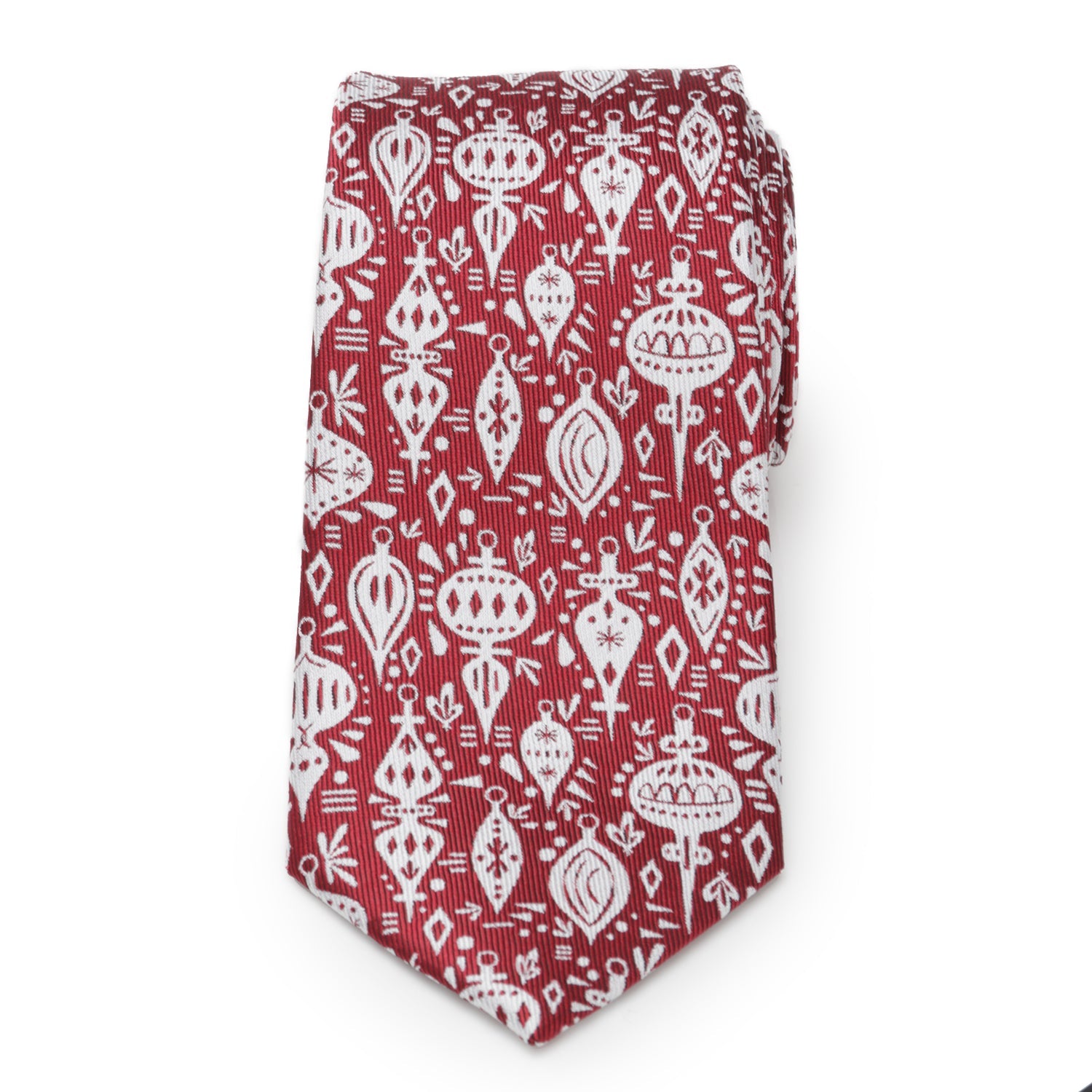 Christmas Wrap Red Men's Tie