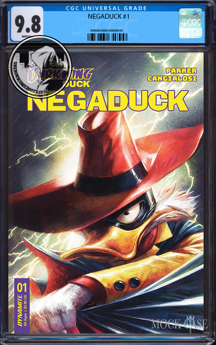 NEGADUCK #1 UNKNOWN COMICS MARCO MASTRAZZO EXCLUSIVE VAR CGC 9.8 BLUE LABEL (05/29/2023)