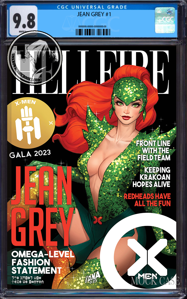 JEAN GREY #1 [FALL] UNKNOWN COMICS DAVID NAKAYAMA HELLFIRE EXCLUSIVE VAR CGC 9.8 BLUE LABEL (03/27/2024)