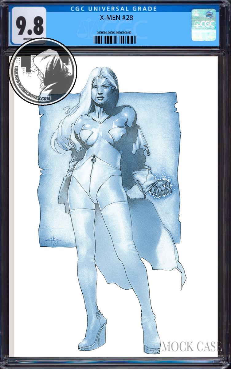 X-MEN #28 [FALL] UNKNOWN COMICS DELL’OTTO EXCLUSIVE VIRGIN VAR [CGC 9.8 BLUE LABEL] (06/26/2024)