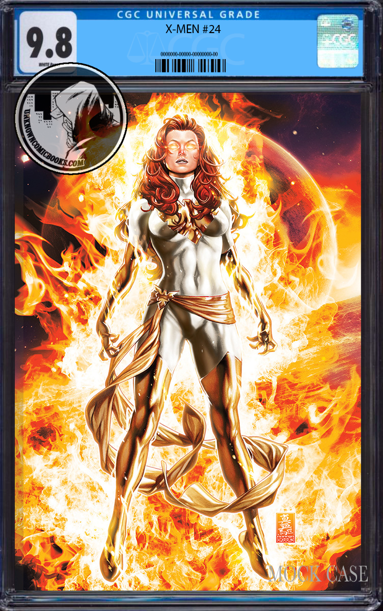 X-MEN #24 UNKNOWN COMICS MARK BROOKS EXCLUSIVE SDCC LIMITED WHITE VIRGIN VAR CGC 9.8 BLUE LABEL (03/27/2024)