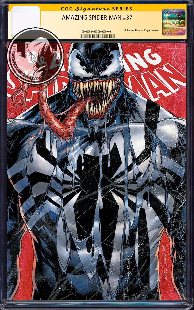 AMAZING SPIDER-MAN #37 [GW] TYLER KIRKHAM (616) EXCLUSIVE VAR [CGC 9.6+ YELLOW LABEL] (06/26/2024)