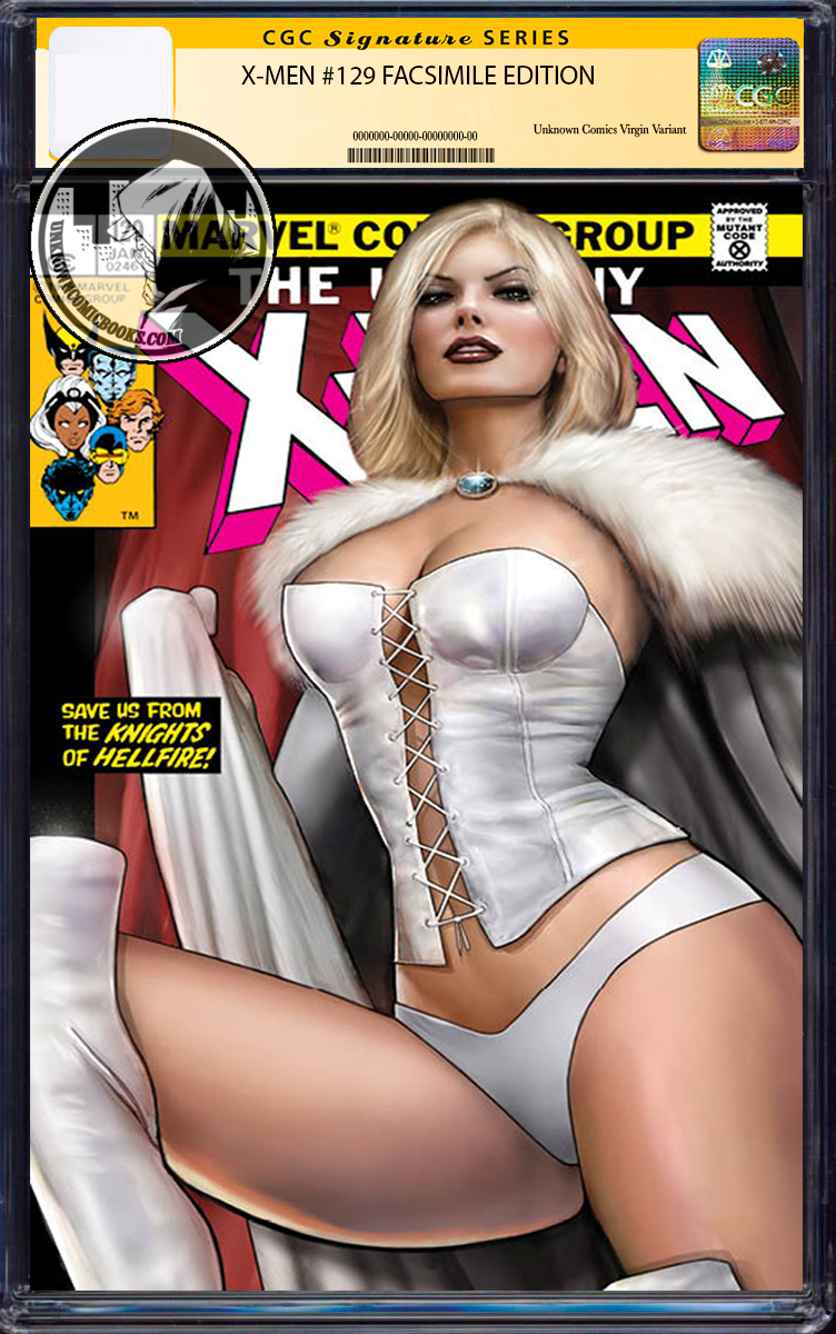 X-MEN #129 FACSIMILE EDITION UNKNOWN COMICS NATHAN SZERDY EXCLUSIVE VAR [CGC 9.6+ YELLOW LABEL] (05/29/2024)