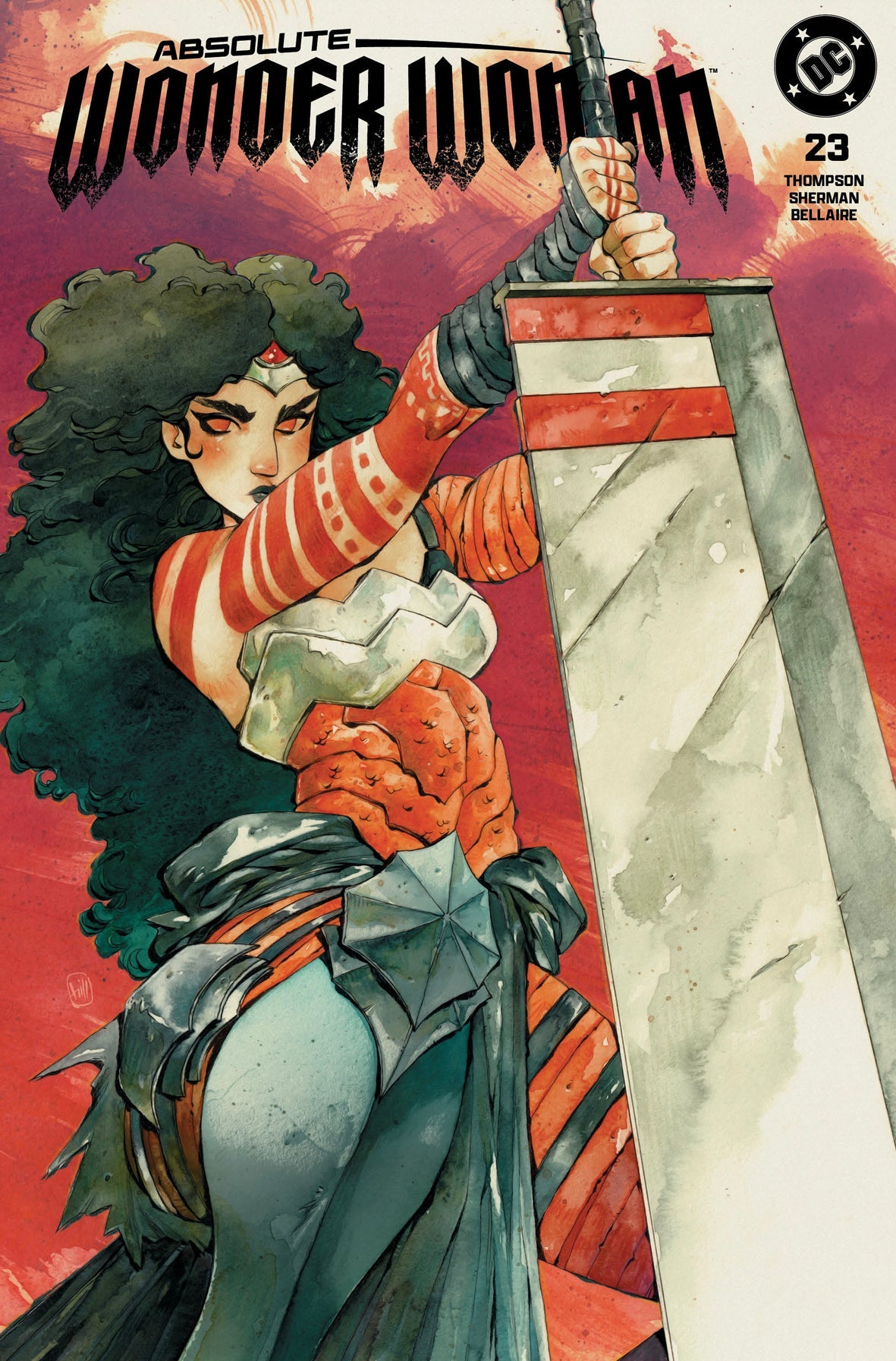 ABSOLUTE WONDER WOMAN #23 - CHUMA HILL TRADE VARIANT KNIGHT OF COMICS EXCLUSIVE LTD 1000
