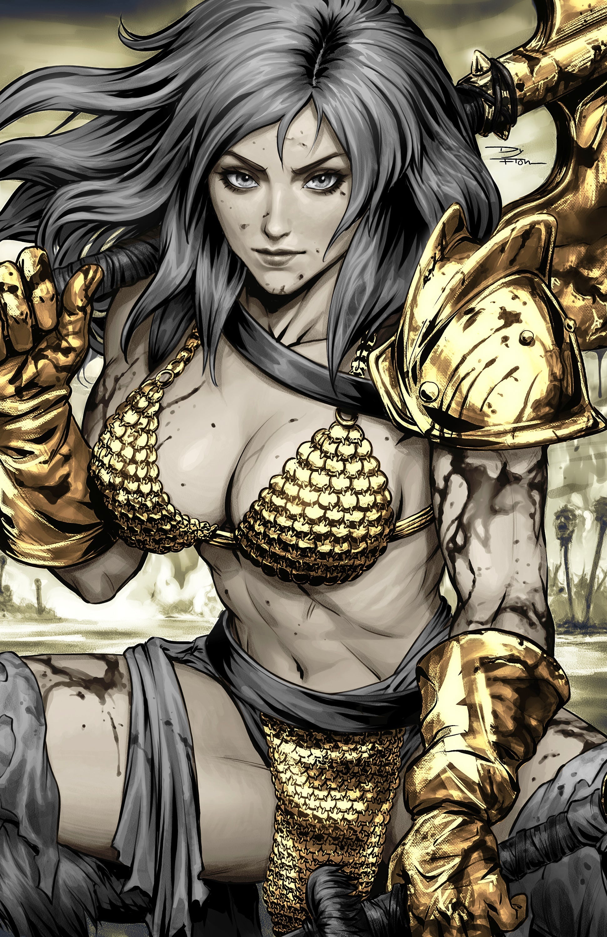 SONJA REBORN #4 - KARN KIRK RATANASIN COVER B FANEXPO NEW ORLEANS EXCLUSIVE - Preorder