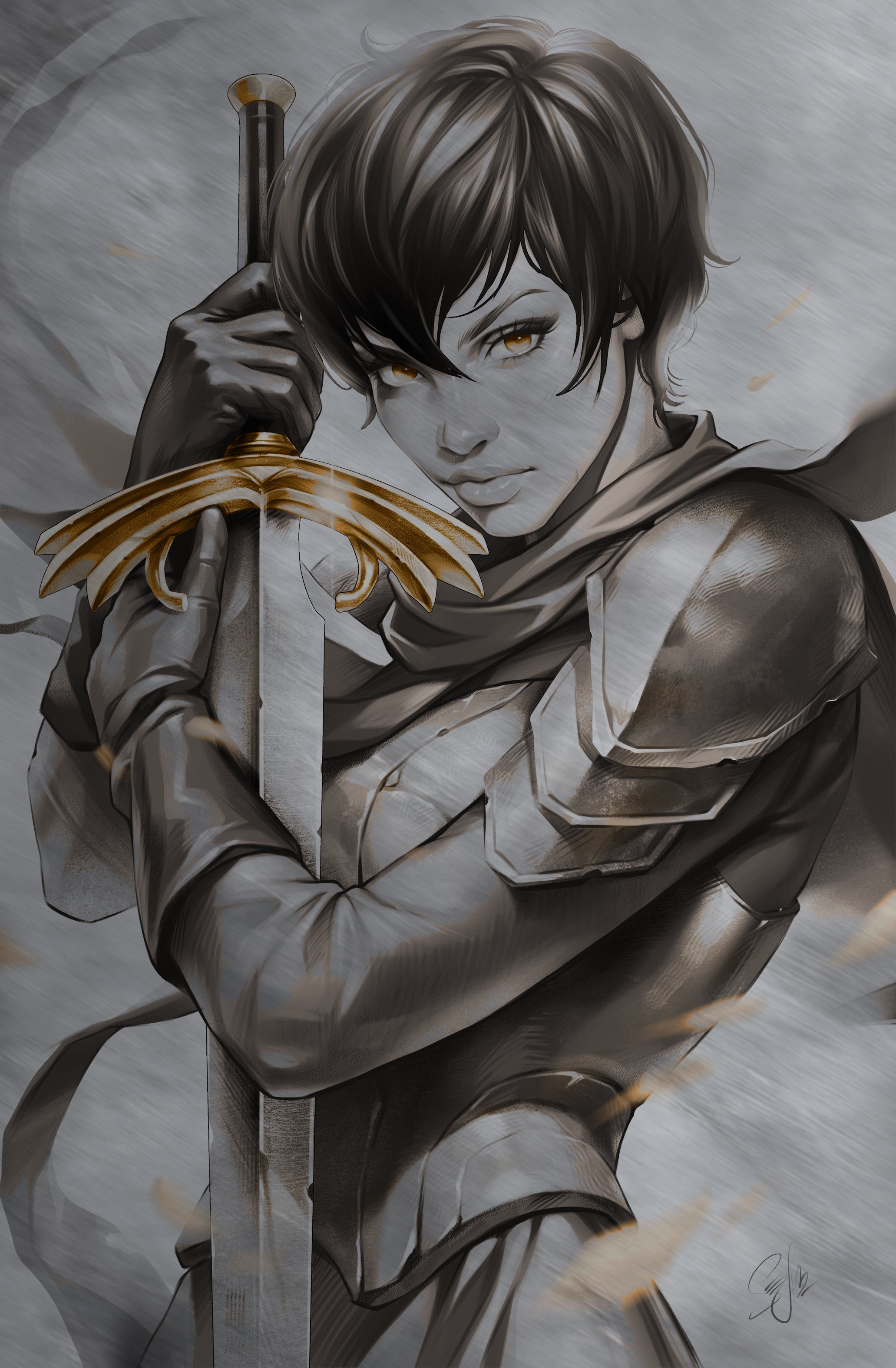 TRIBUTE KENTARO MIURA CREATOR OF BERSERK - KATYA SINYUKHINA COVER B METAL LTD 10 FANEXPO NEW ORLEANS EXCLUSIVE