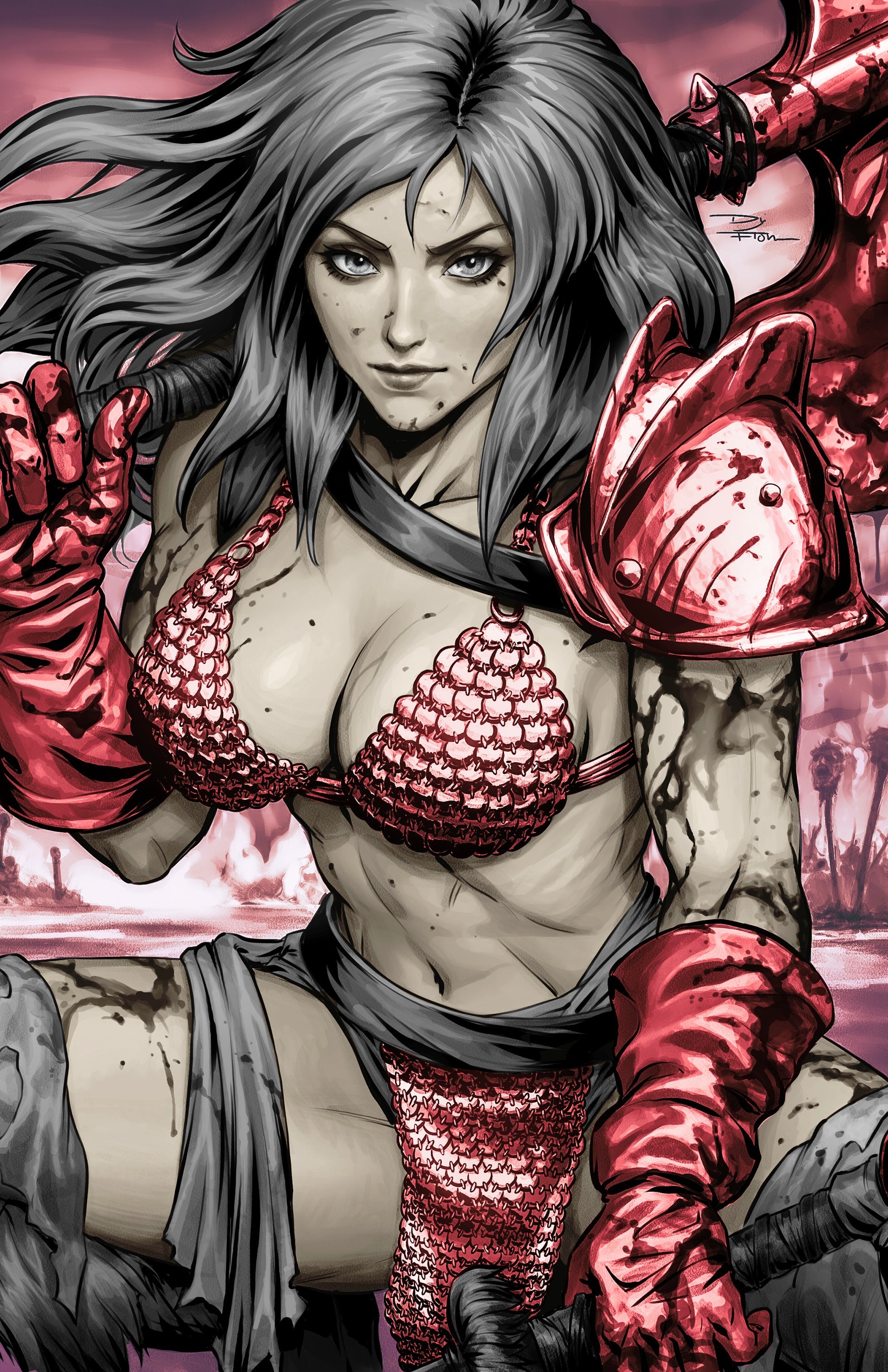 SONJA REBORN #4 - KARN KIRK RATANASIN COVER C FANEXPO NEW ORLEANS EXCLUSIVE - Preorder