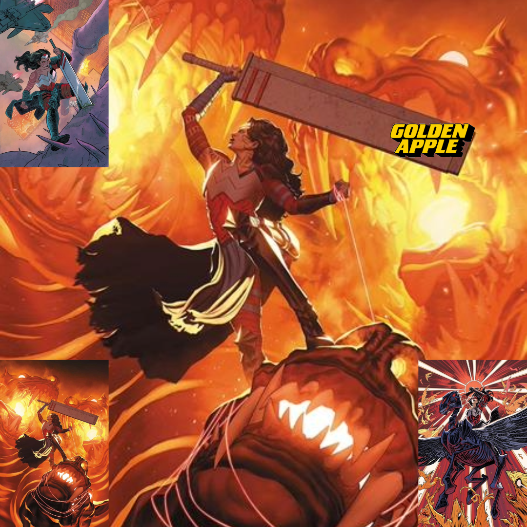 Absolute Wonder Woman #4 A1 Cover Set Of 6 1:25 1:50 (01/22/2025) Dc