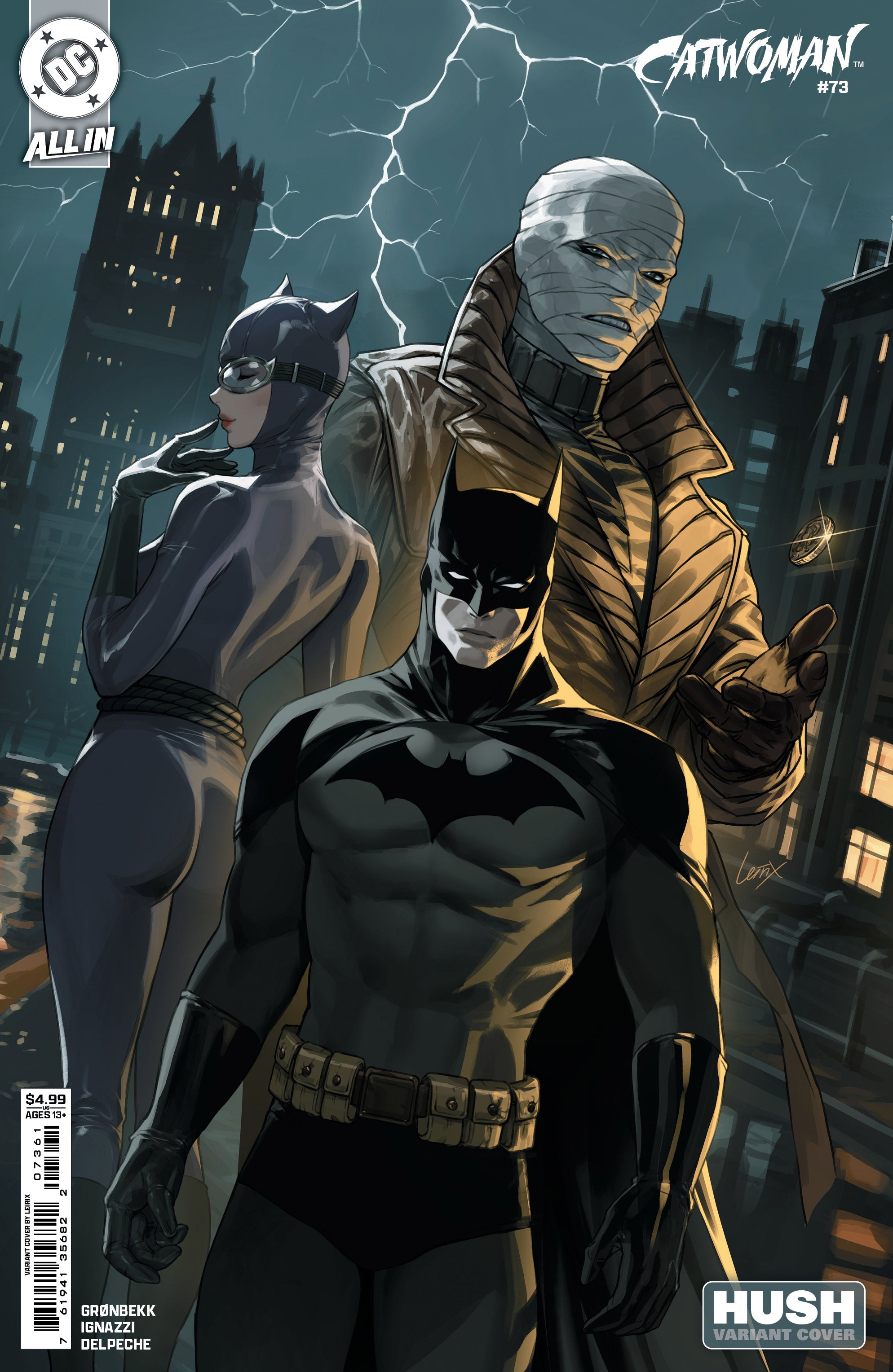 Catwoman #73 A1 Cover Set Of 6 1:25 1:50 (02/19/2025) Dc