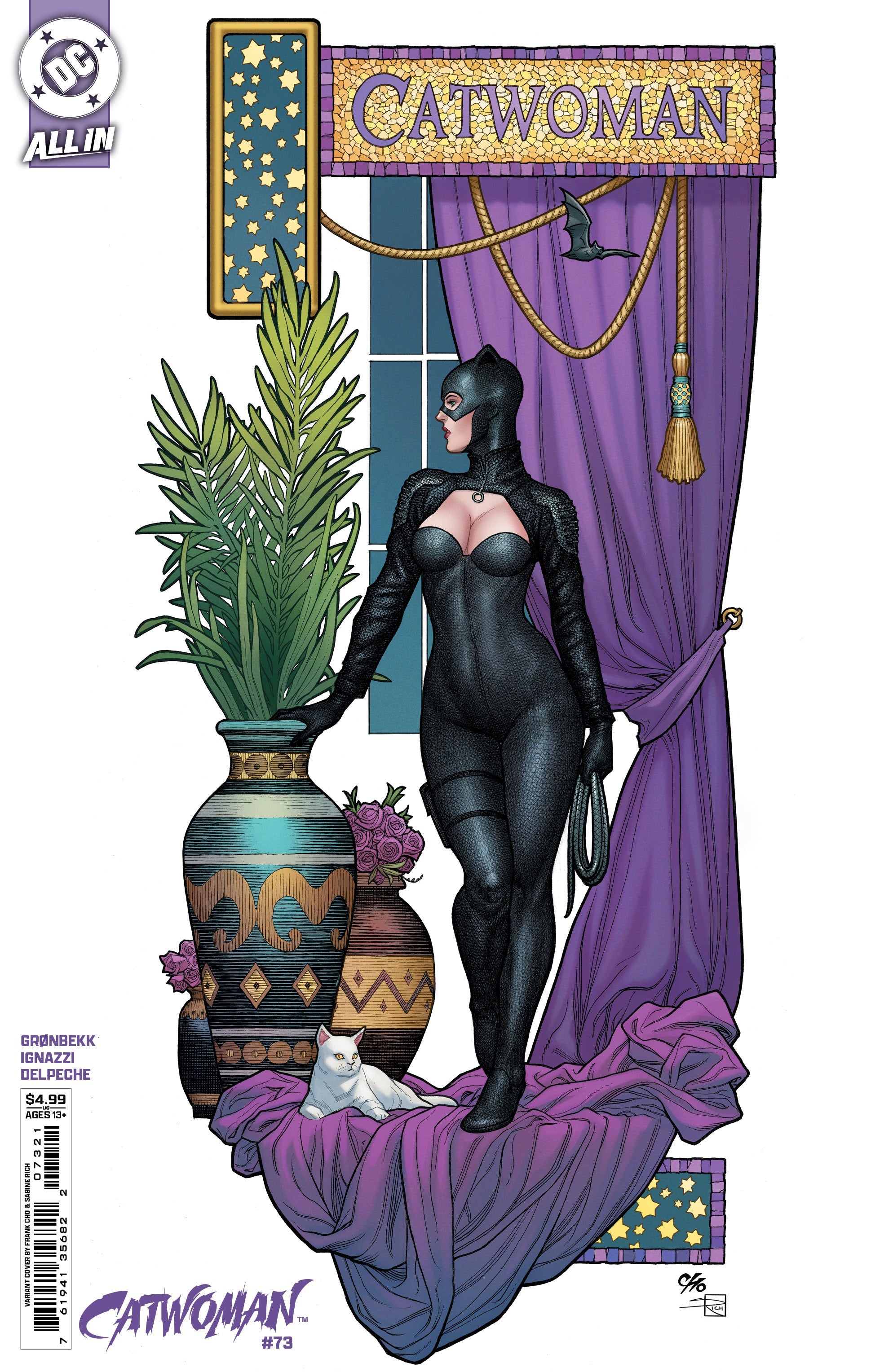 Catwoman #73 A1 Cover Set Of 6 1:25 1:50 (02/19/2025) Dc