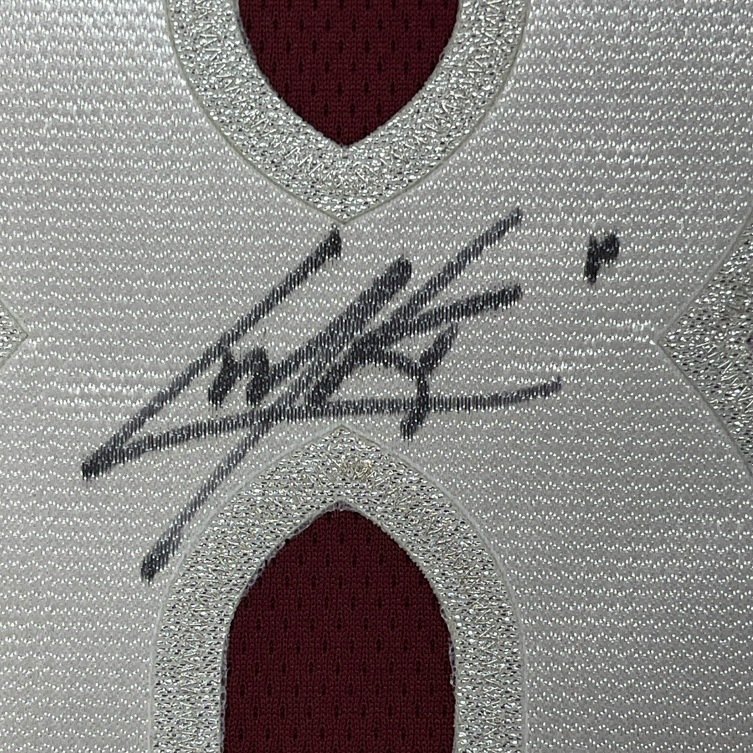 Framed Autographed/Signed Cale Makar 35x39 Colorado Avs Avalanche Maroon Authentic Hockey Jersey Fanatics COA