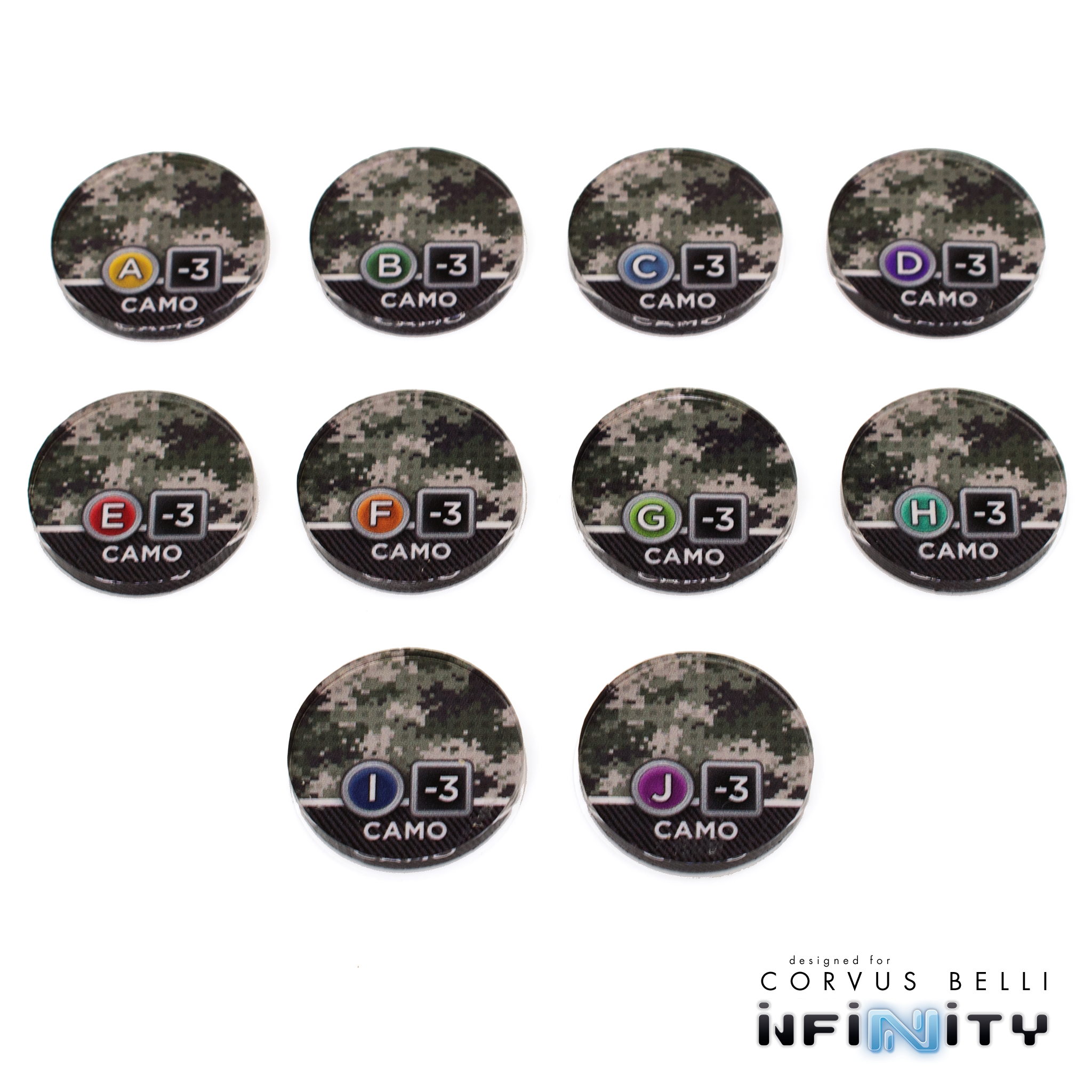 N4 Acrylic Camo Markers
