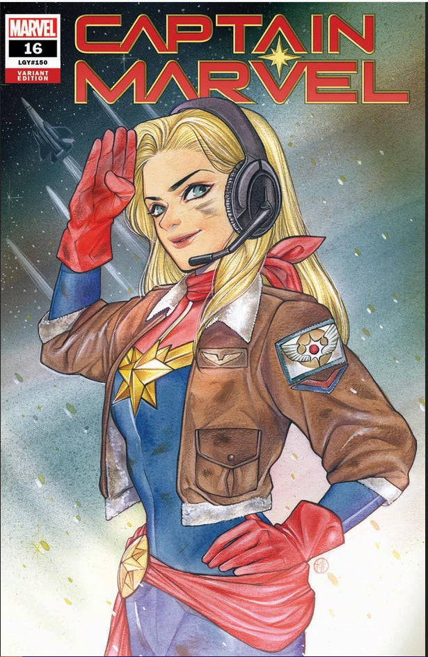 CAPTAIN MARVEL #16 Peach Momoko Variant (03/18/2020) MARVEL