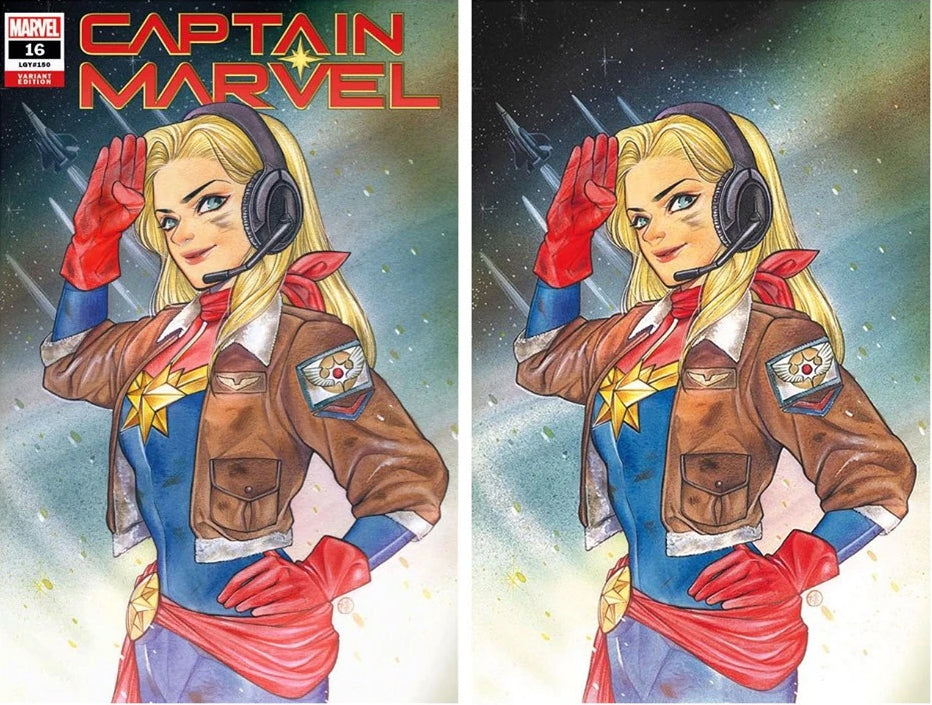 CAPTAIN MARVEL #16 Peach Momoko Variant (03/18/2020) MARVEL