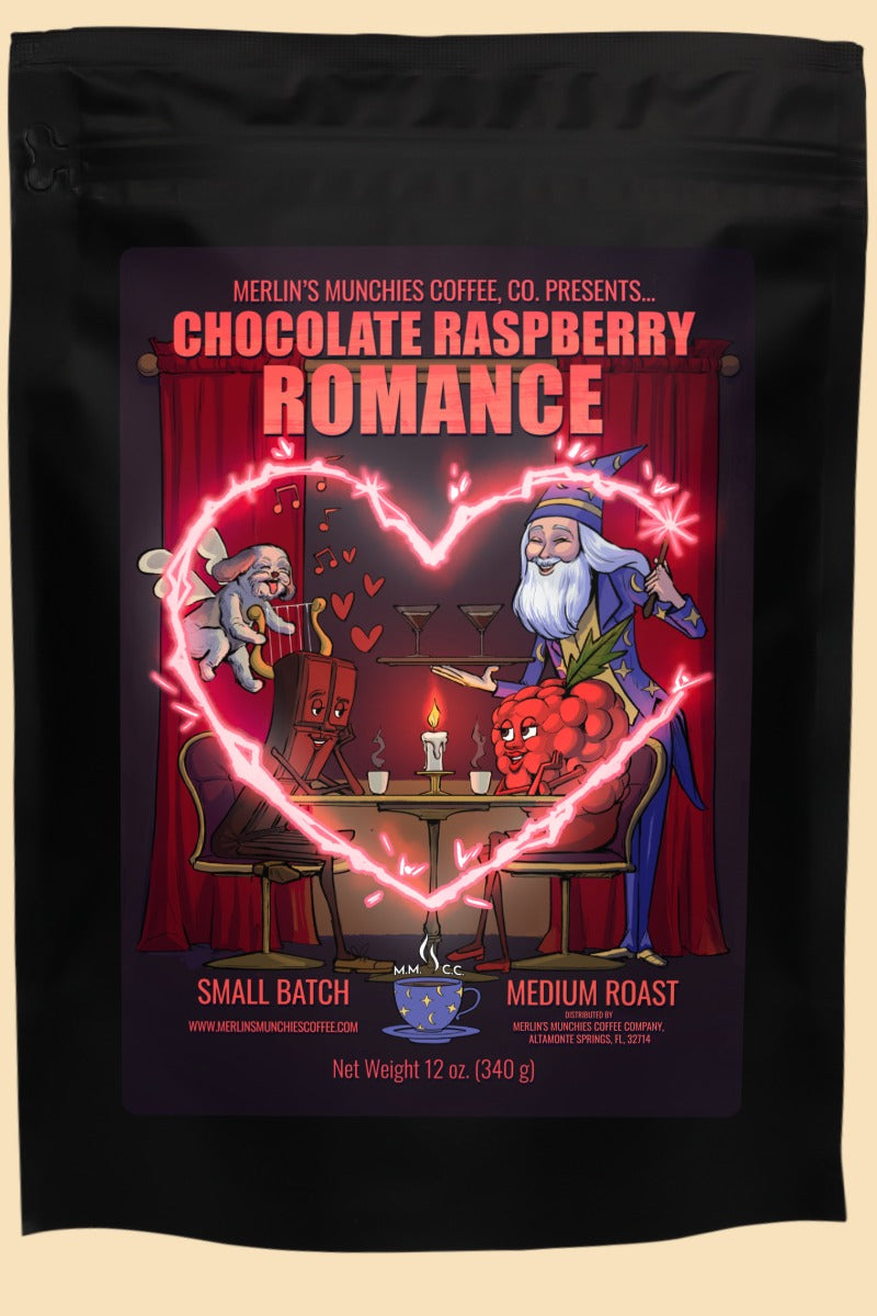 DECAF Chocolate Raspberry Romance 12 oz