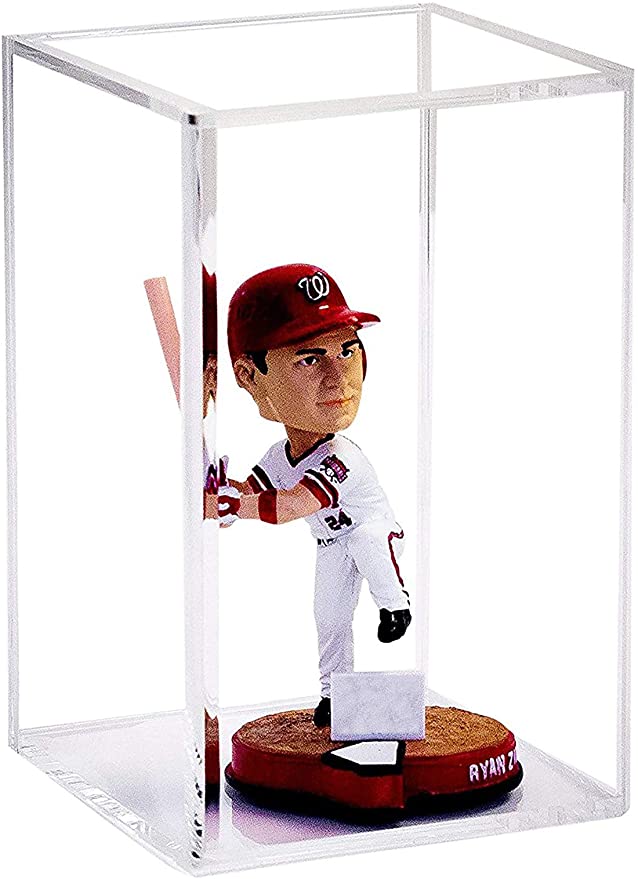 Versatile Acrylic Display Case with Slide Back and Size Options