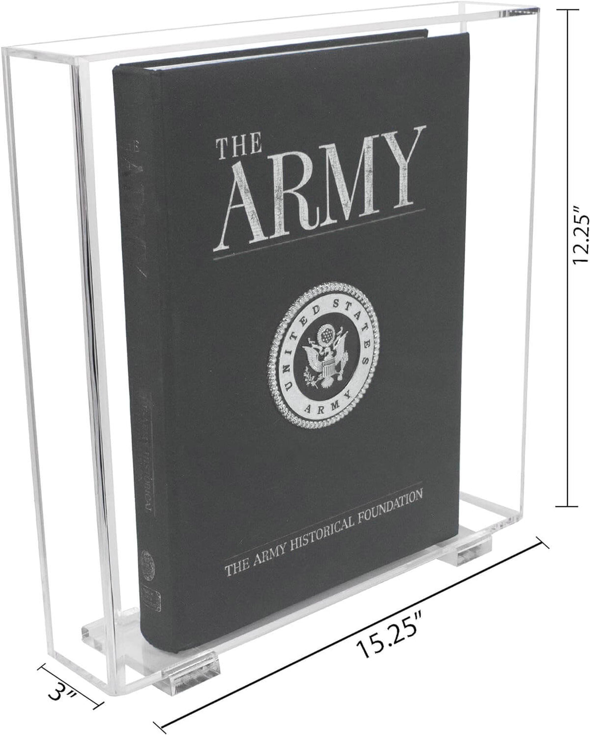 Versatile Acrylic Display Case with Slide Back and Size Options
