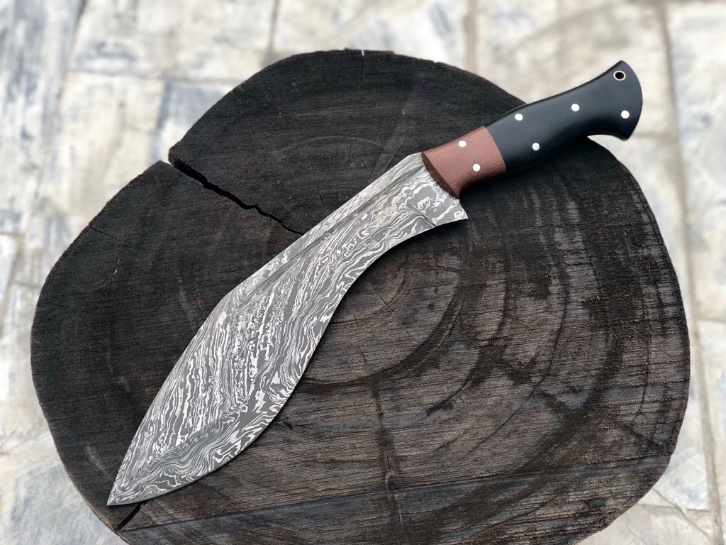 Collectible Nepalese Kukri Damascus Blade 15"