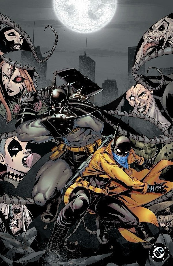 ABSOLUTE BATMAN #25 TRAVIS MERCER FOIL TRADE & COLOR SPLASH VIRGIN EXCLUSIVE + FREE COVER A