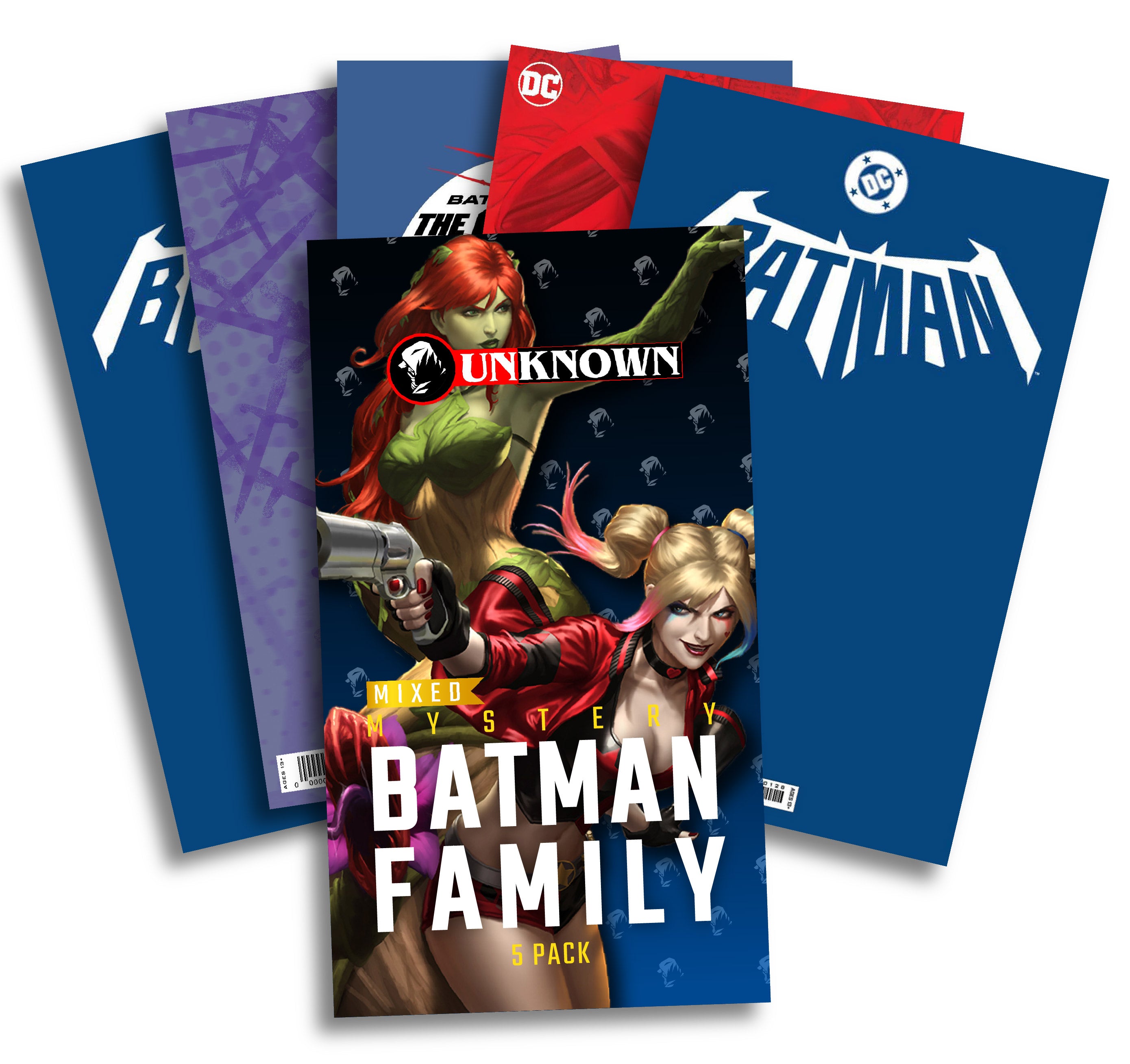 [5 PACK] BATMAN FAMILY PACK MYSTERY NB&B