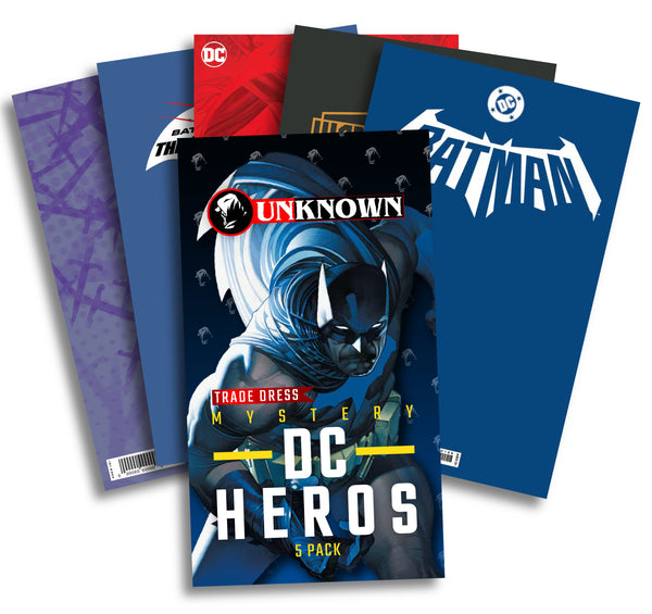 [5 PACK] DC HERO PACK MYSTERY NB&B