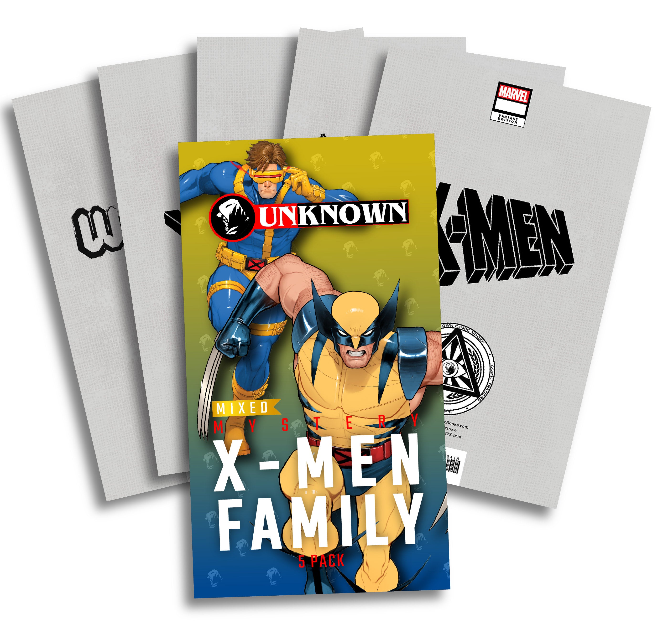 [5 PACK] X-MEN PACK MYSTERY NB&B