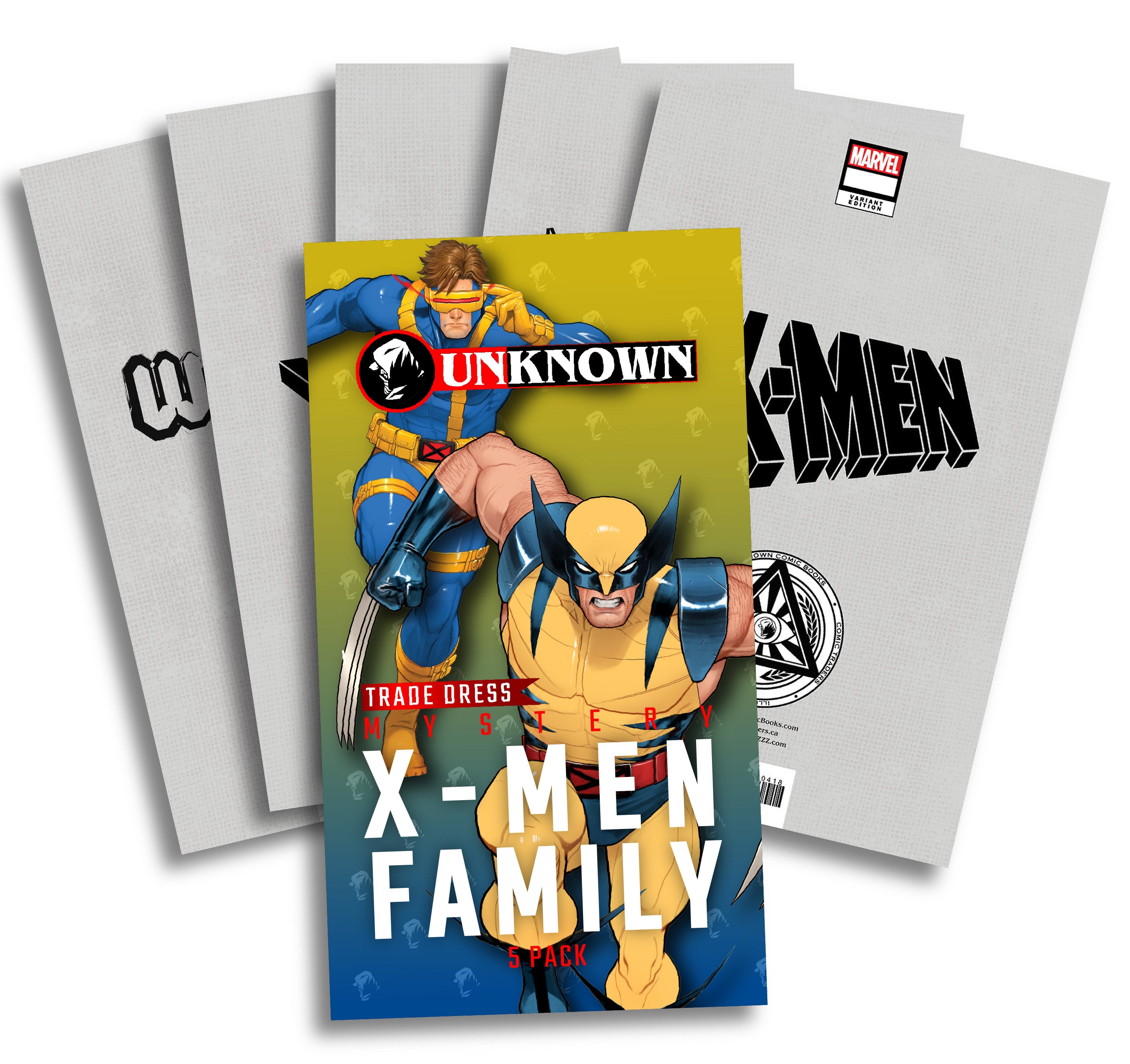 [5 PACK] X-MEN PACK MYSTERY NB&B