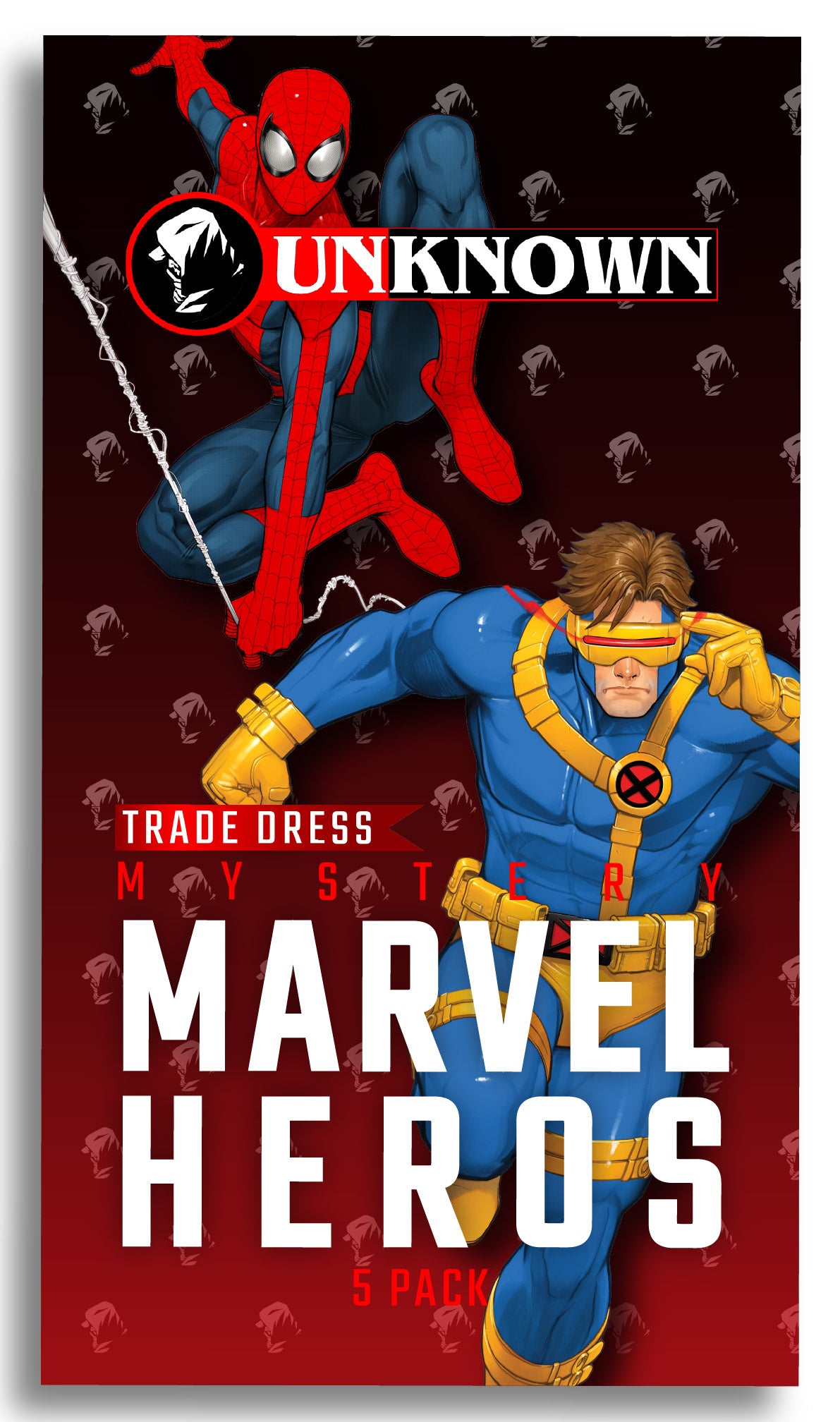 [5 PACK] MARVEL HERO PACK MYSTERY NB&B