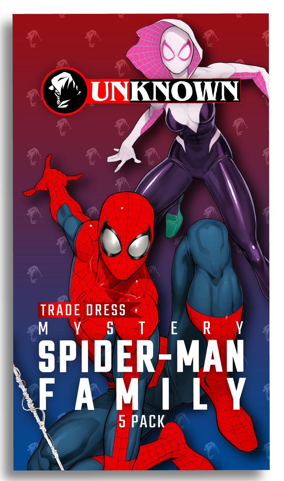 [5 PACK] SPIDER-MAN FAMILY PACK MYSTERY NB&B