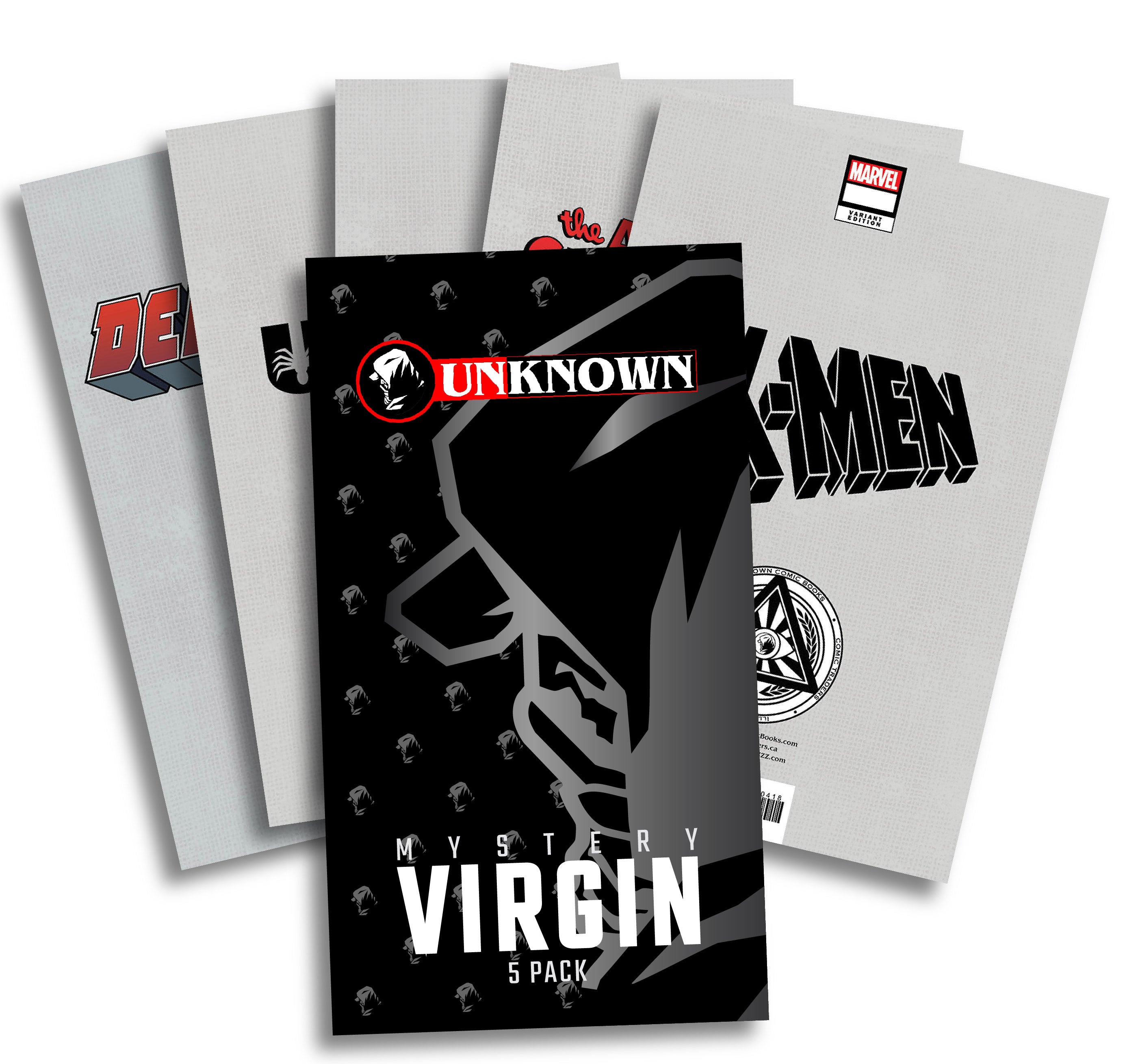 [5 PACK] UNKNOWN COMICS HERO PACK MYSTERY NB&B