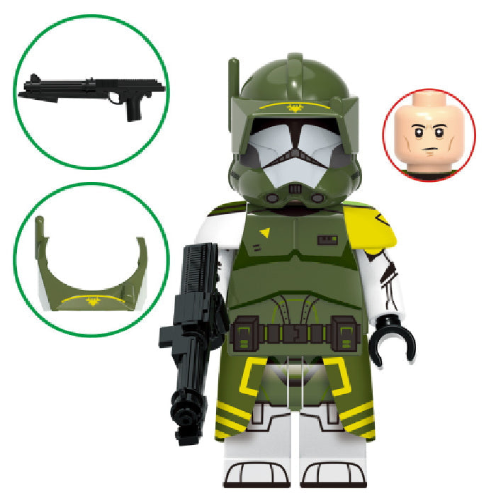 Clone Commander Doom Star Wars Lego Minifigures Custom Toys