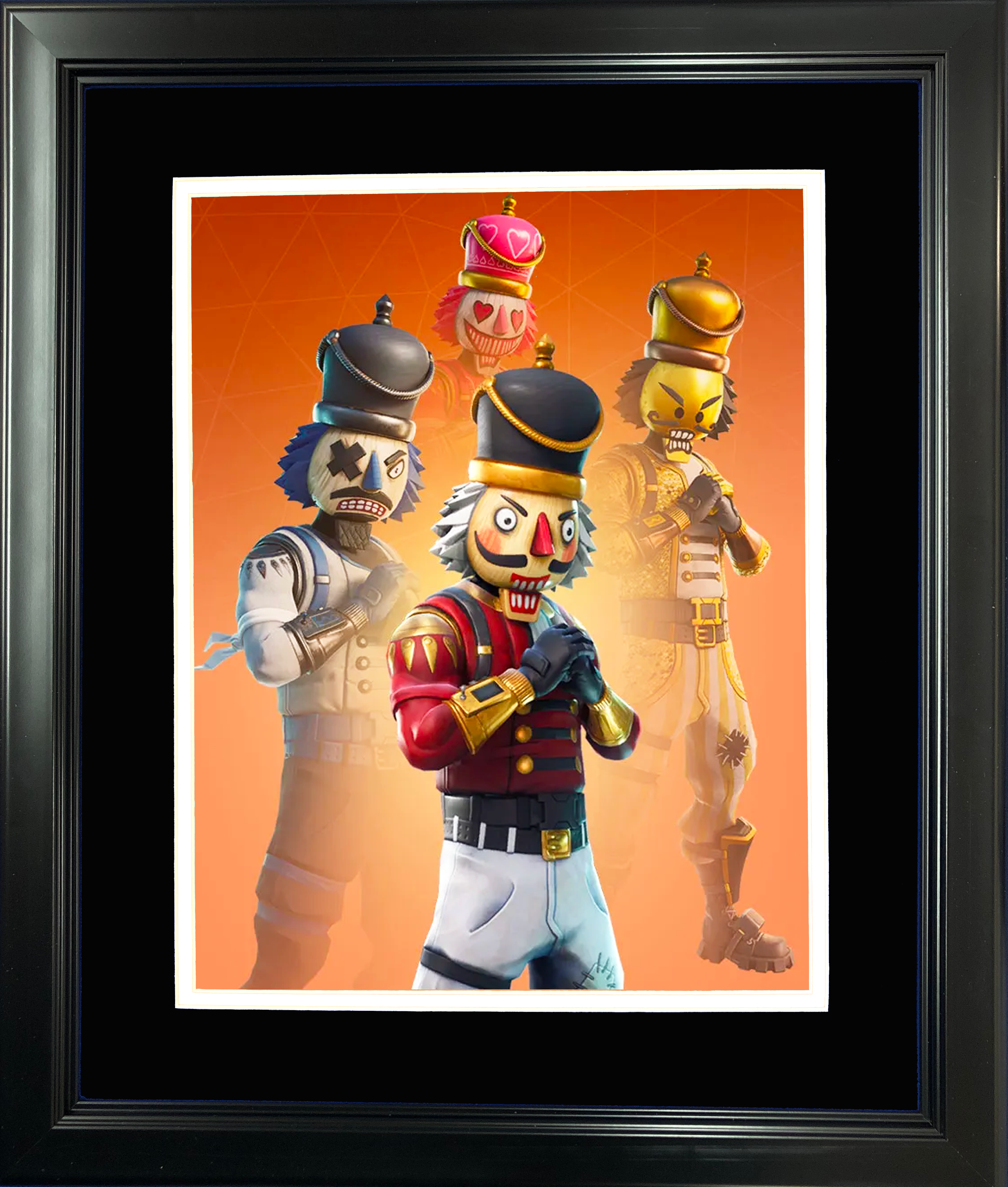 Framed Crackshot Legendary Fortnite Skin 11"x14" Video Game Photo