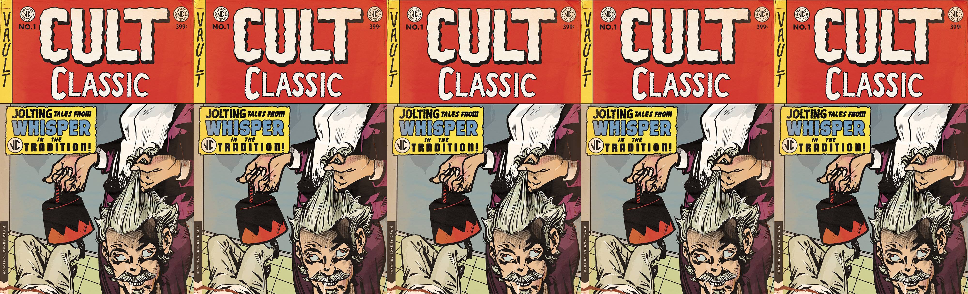 CULT CLASSIC RETURN TO WHISPER #1 (OF 5) 2nd Print Nathan Gooden Crime Suspenstories 22 EC Homage Variant (MR) (07/31/2019) VAULT