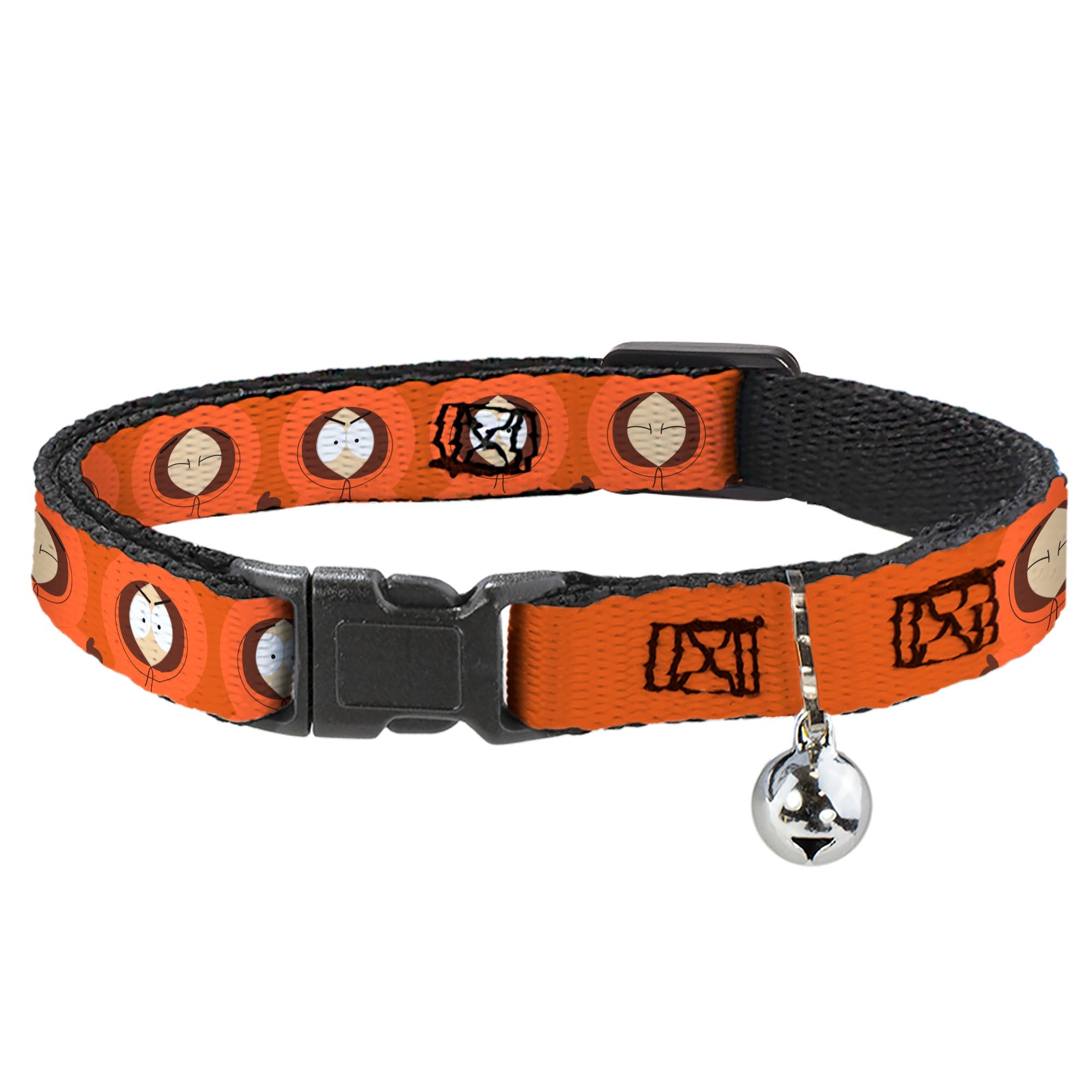 Breakaway Cat Collar with Bell - South Park Kenny Expressions Oranges