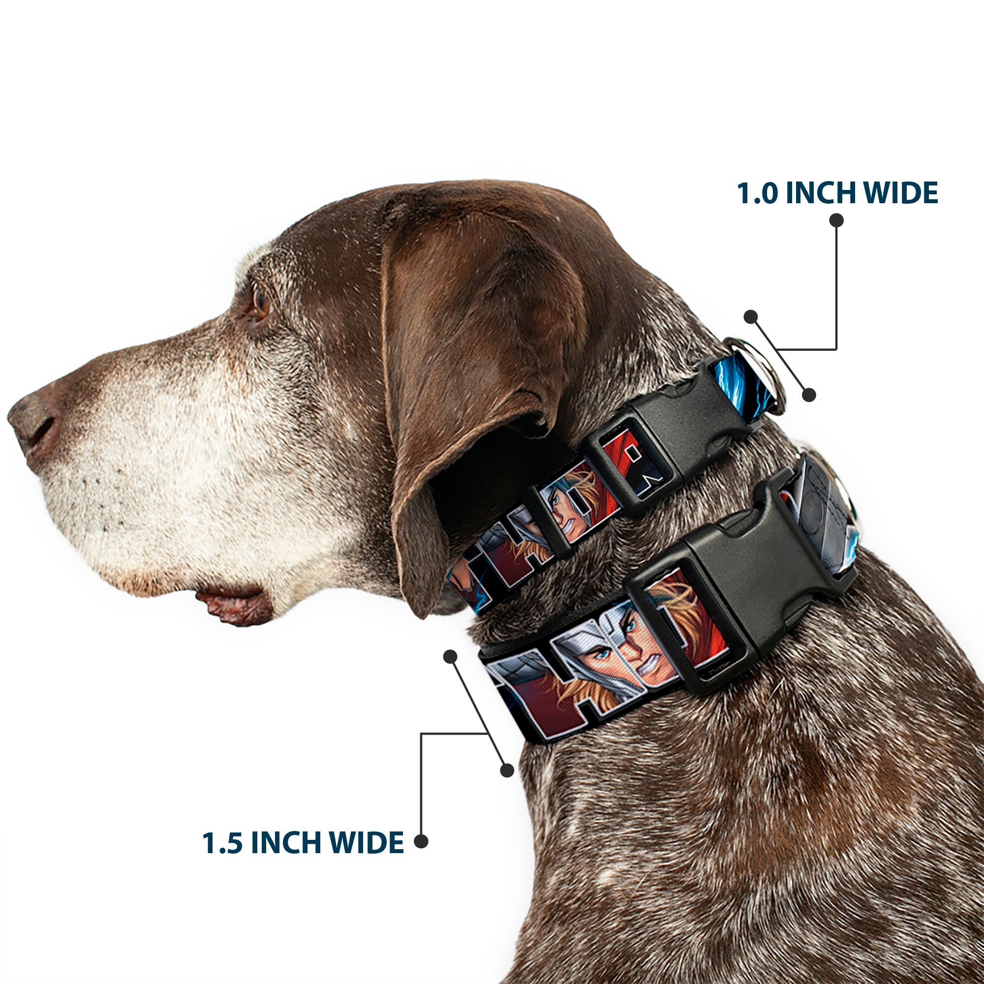 Plastic Clip Collar - THOR Poses/Hammer