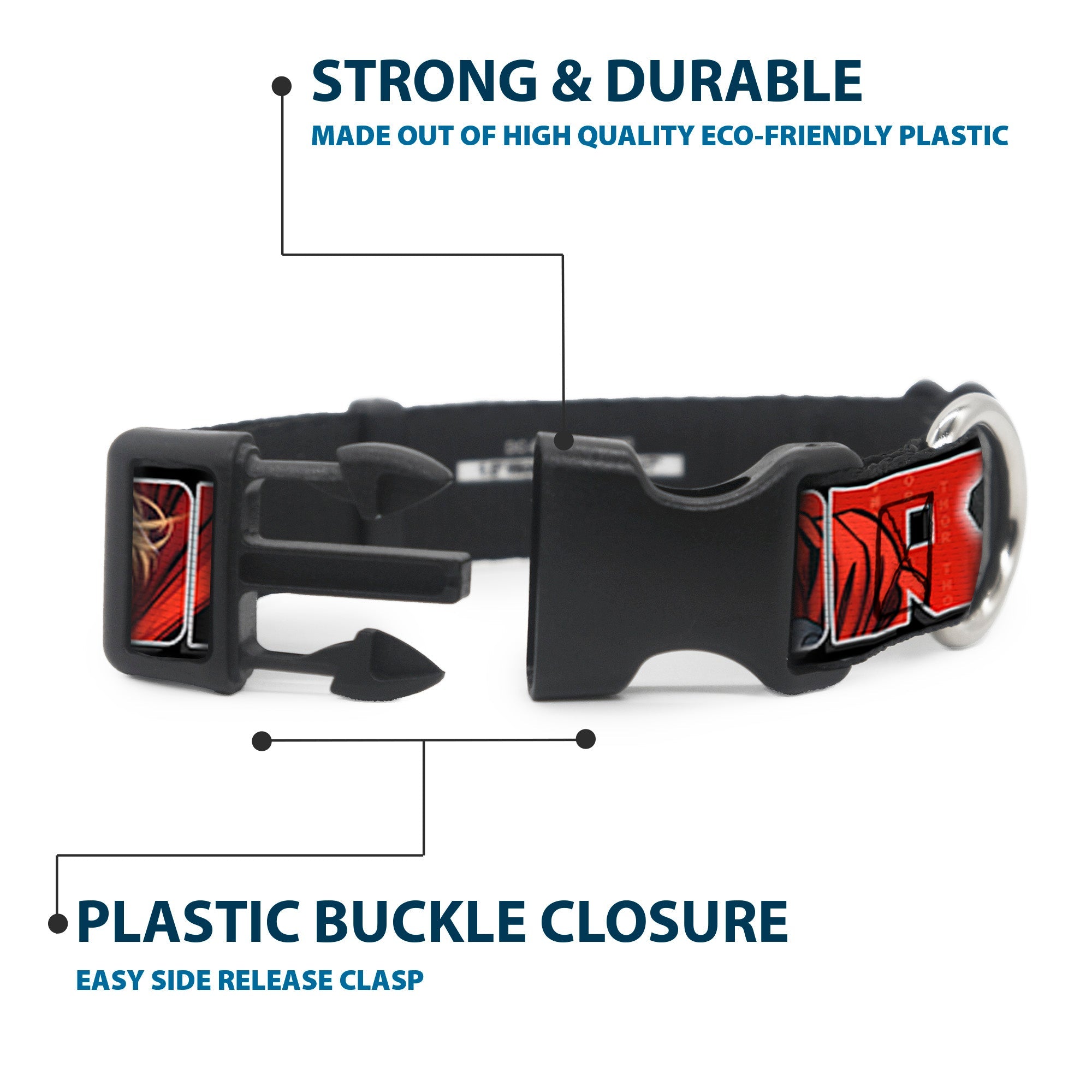 Plastic Clip Collar - THOR Poses/Hammer