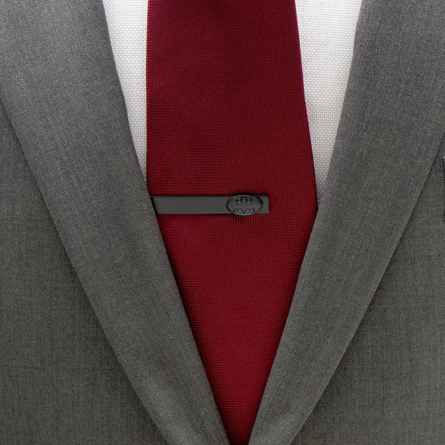 DC Batman Black Oval Tie Bar