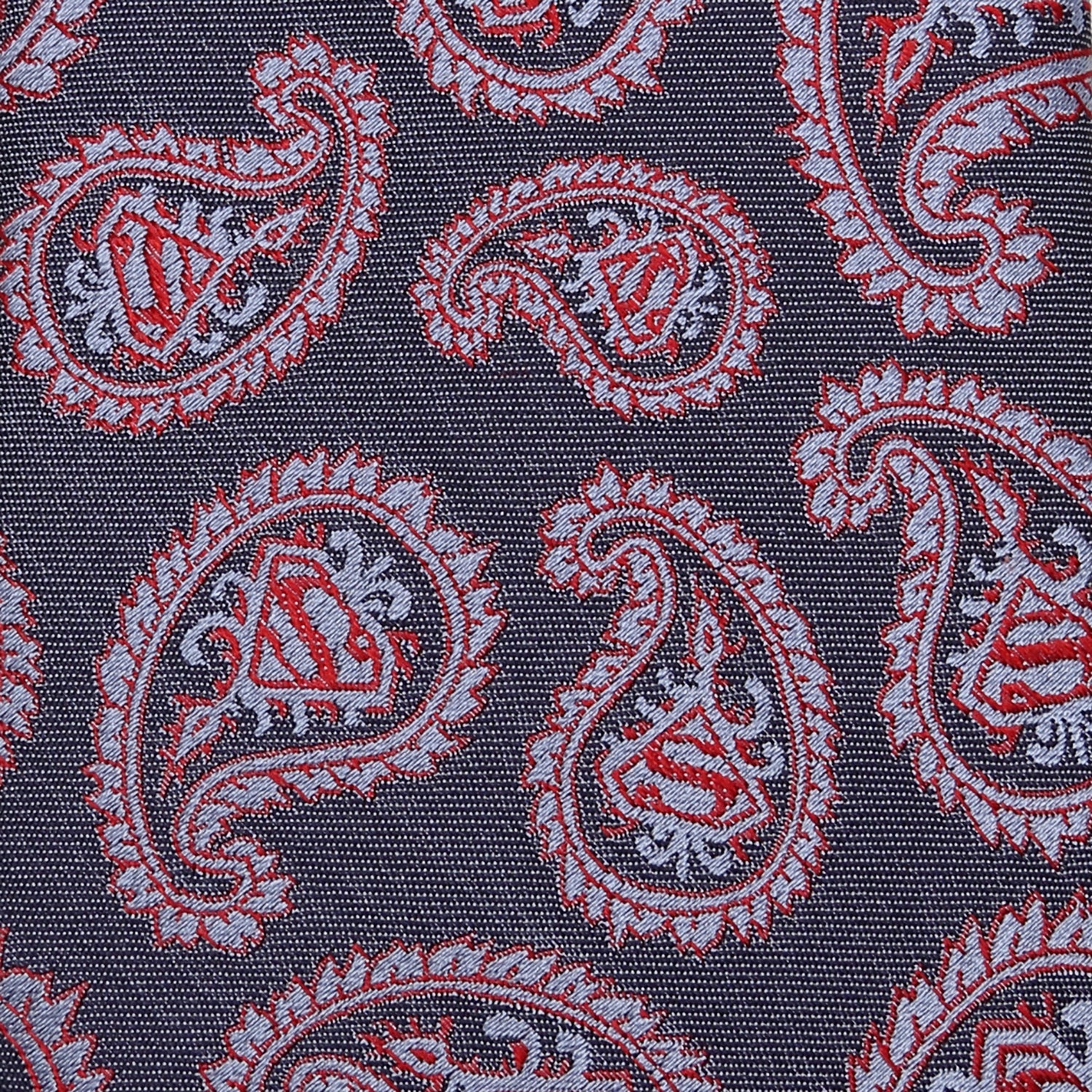 DC Superman Red and Blue Paisley Tie