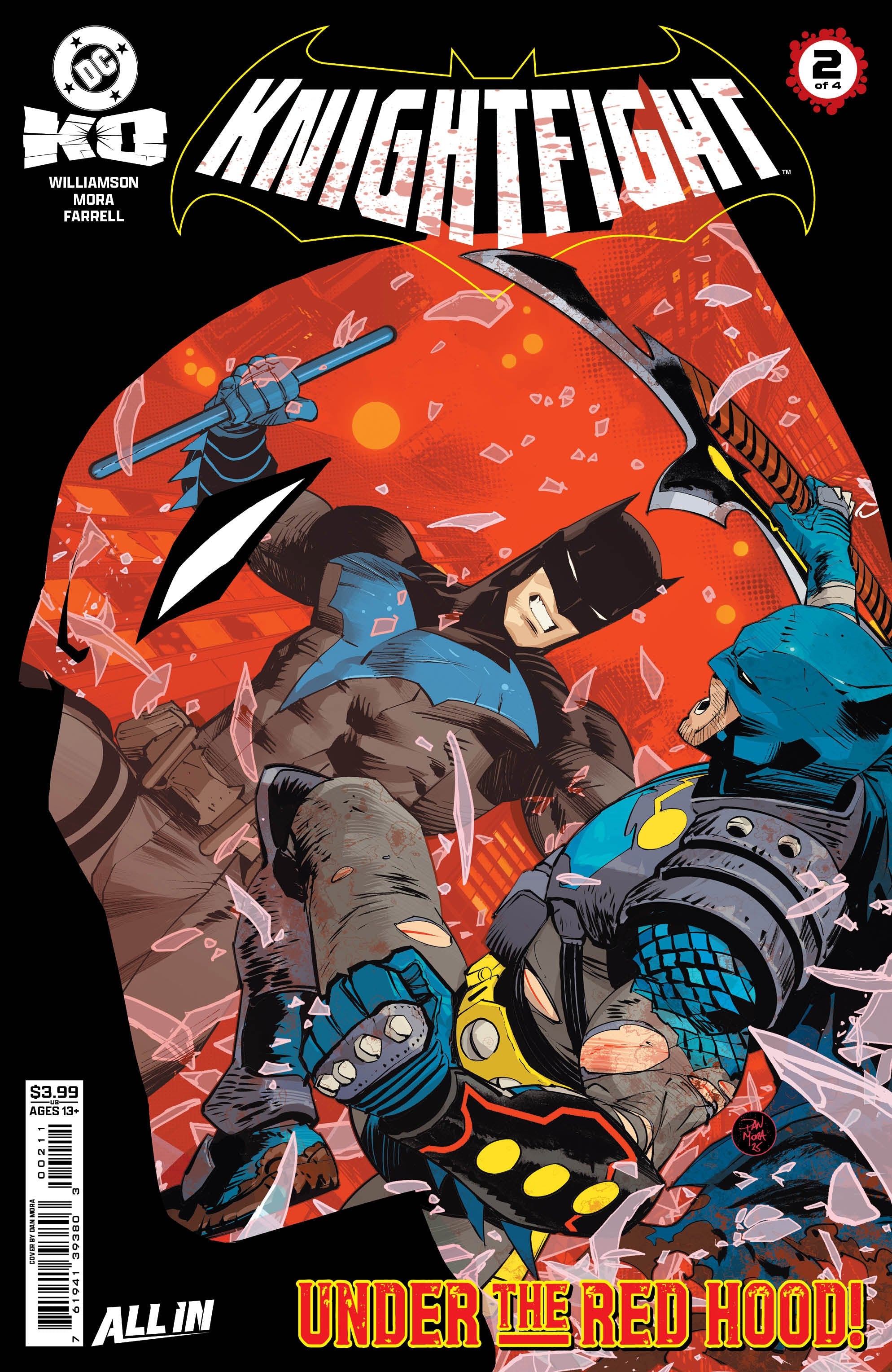 Dc K.O. Knightfight #2 (Of 4) 2nd Print Dan Mora Variant (03/04/2026) Dc